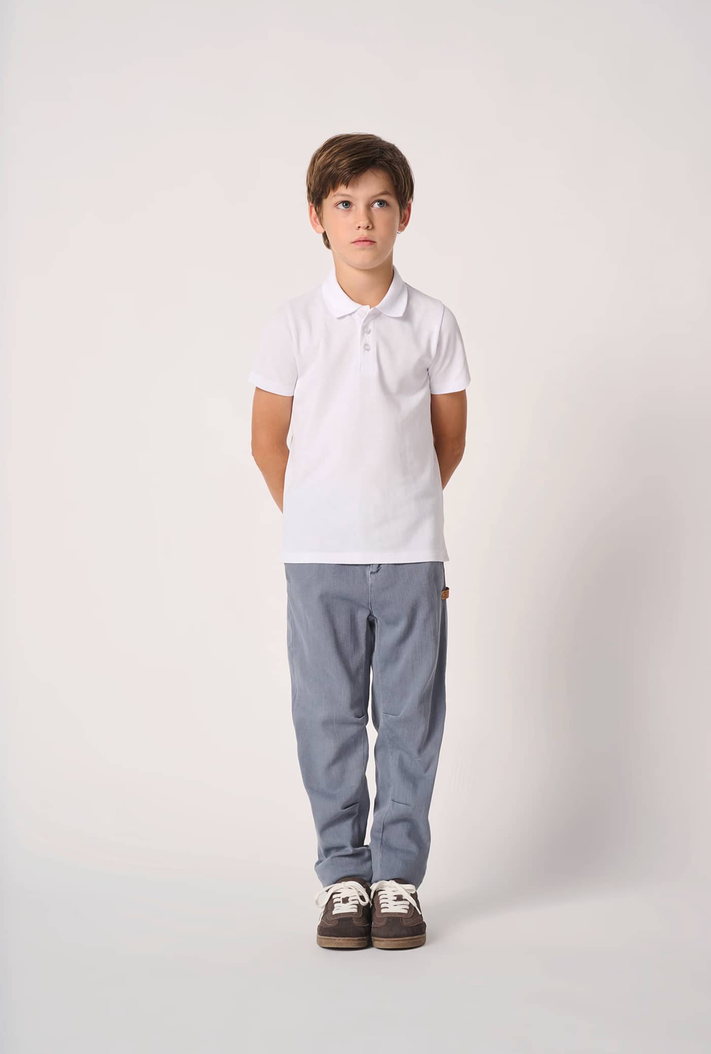 Kinder Piqué-Poloshirt