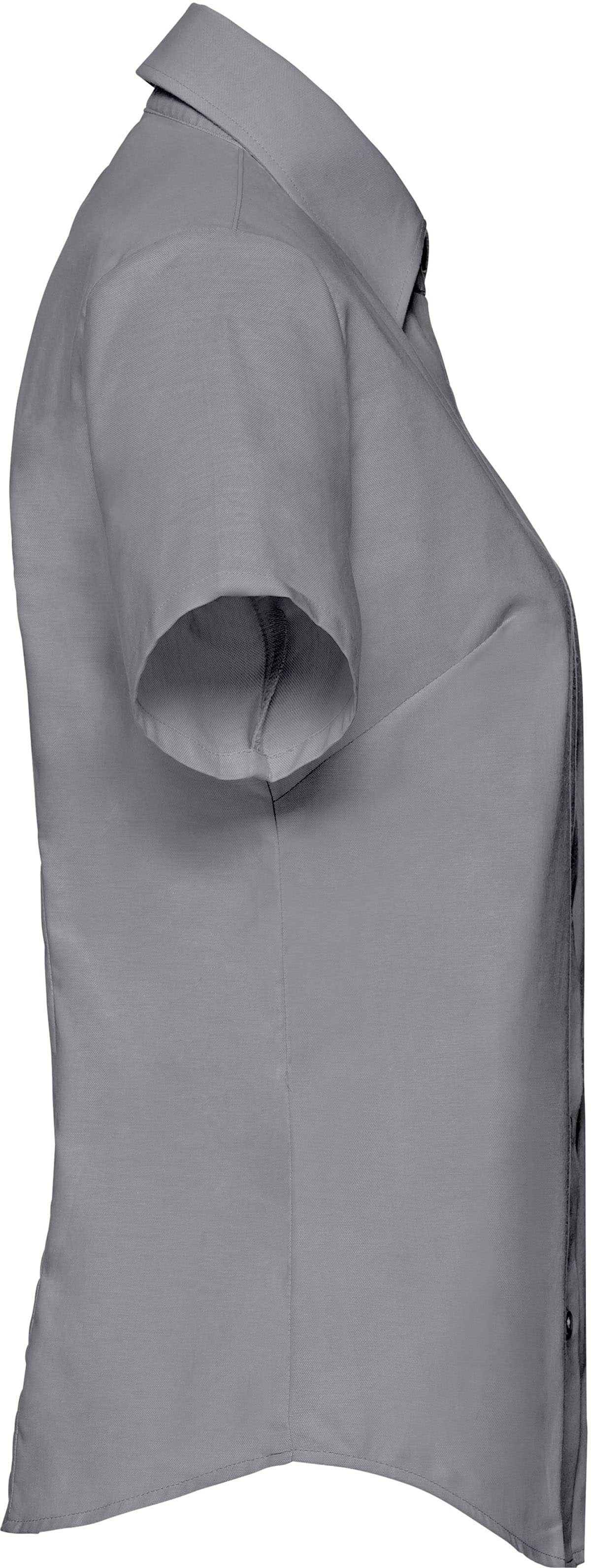 Ladies' Short Sleeve Tailored Oxford Shirt