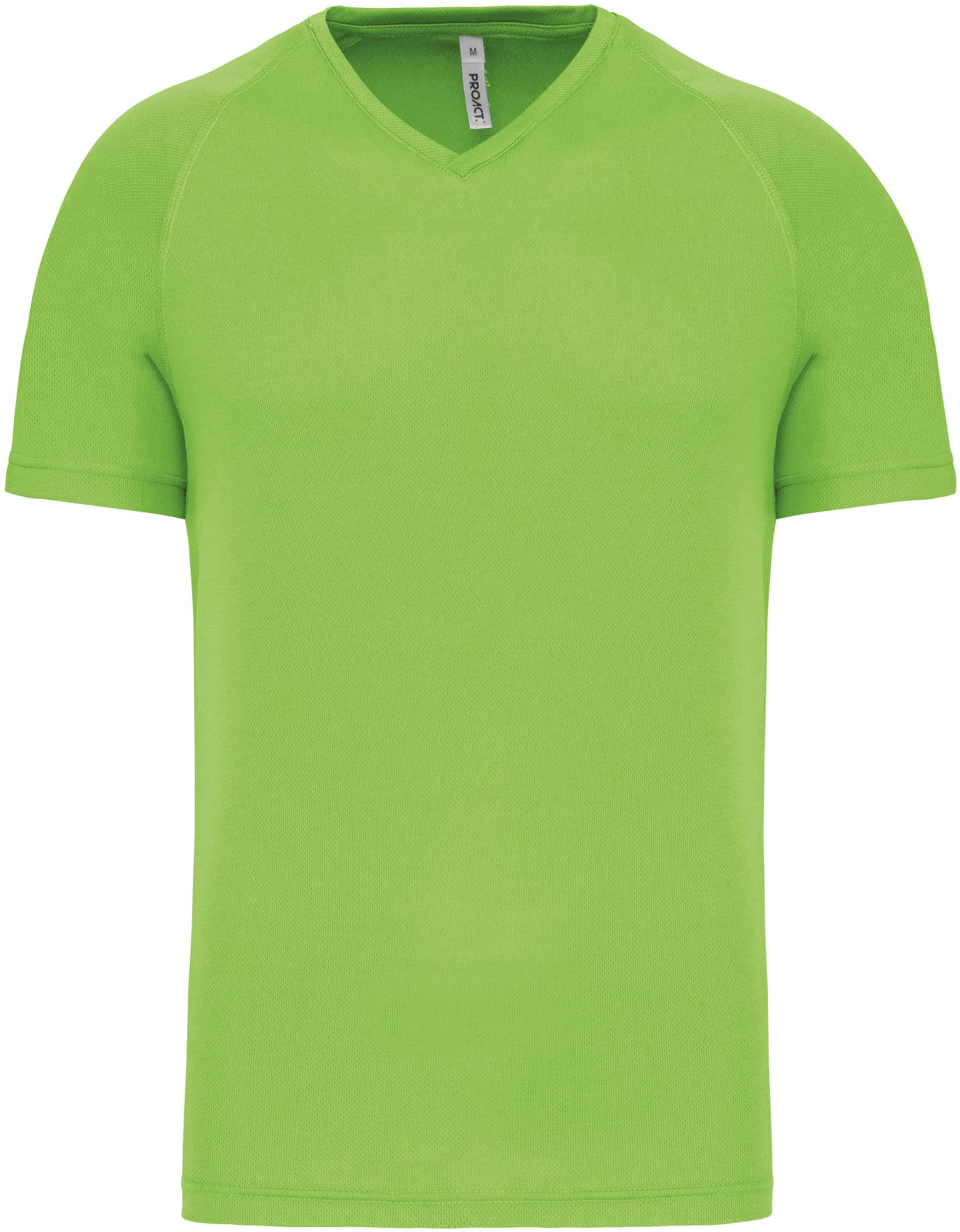 Herren Kurzarm-Sportshirt mit V-Ausschnitt