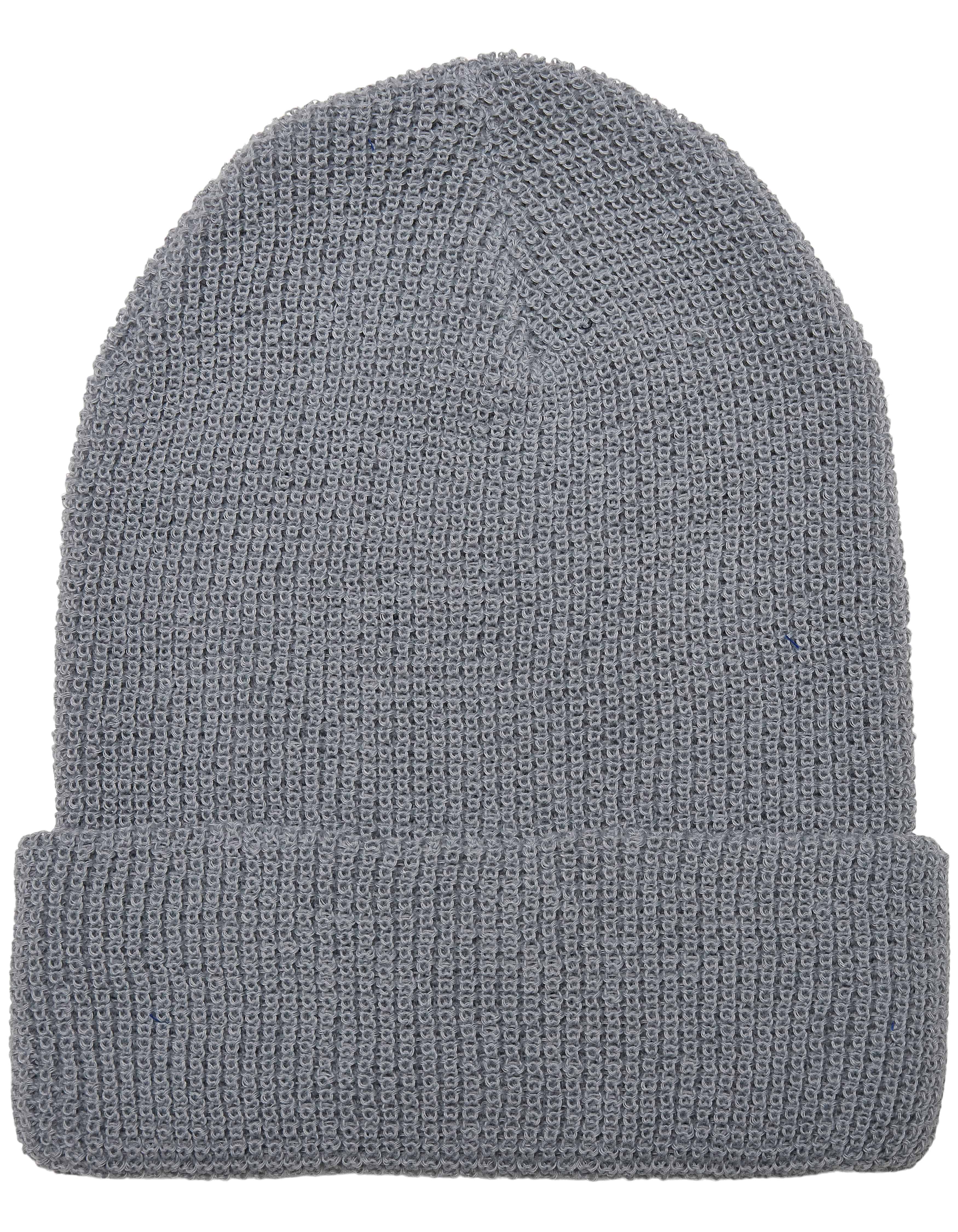 Recycled Yarn Waffle Knit Beanie