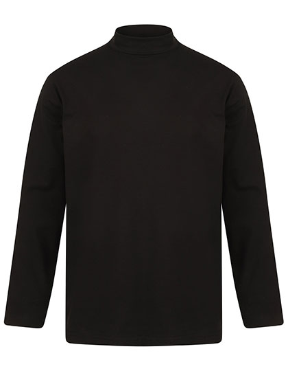Roll-Neck Long-Sleeve Top