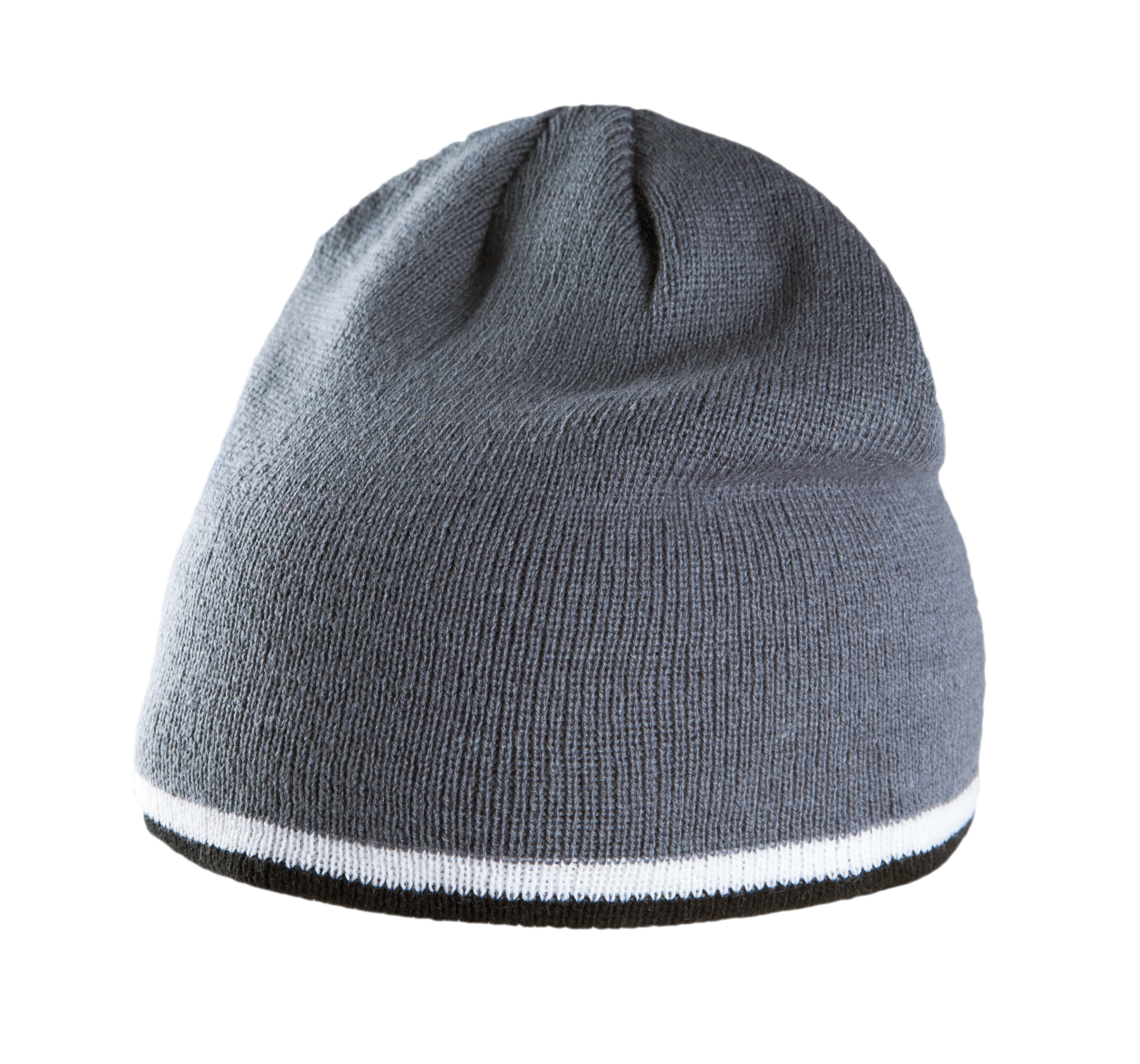 Beanie Mütze mit Kontrastrand