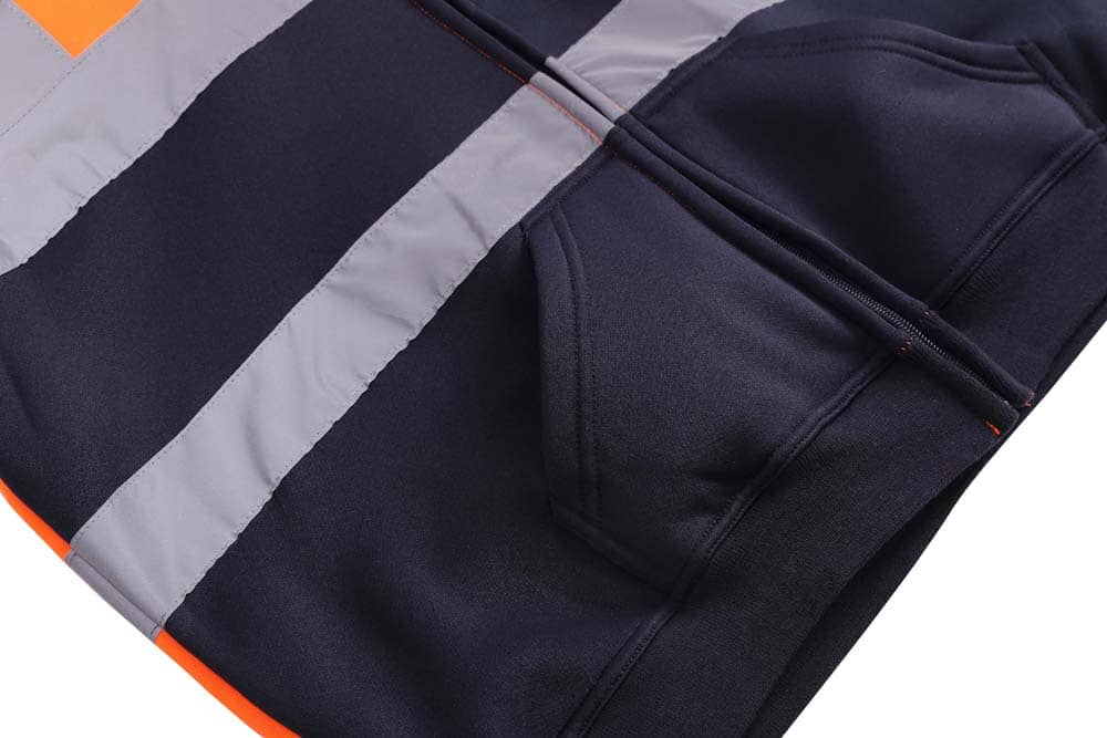 Hi-Vis Zip Hoodie