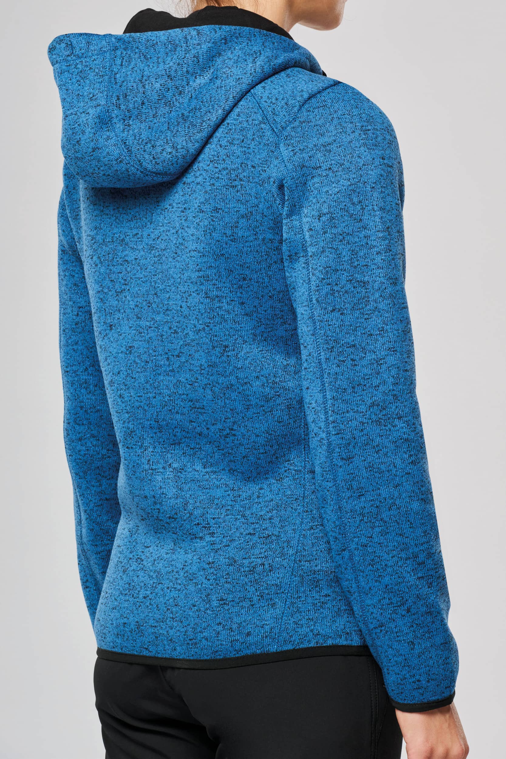 Damen-Hoodie aus Chiné