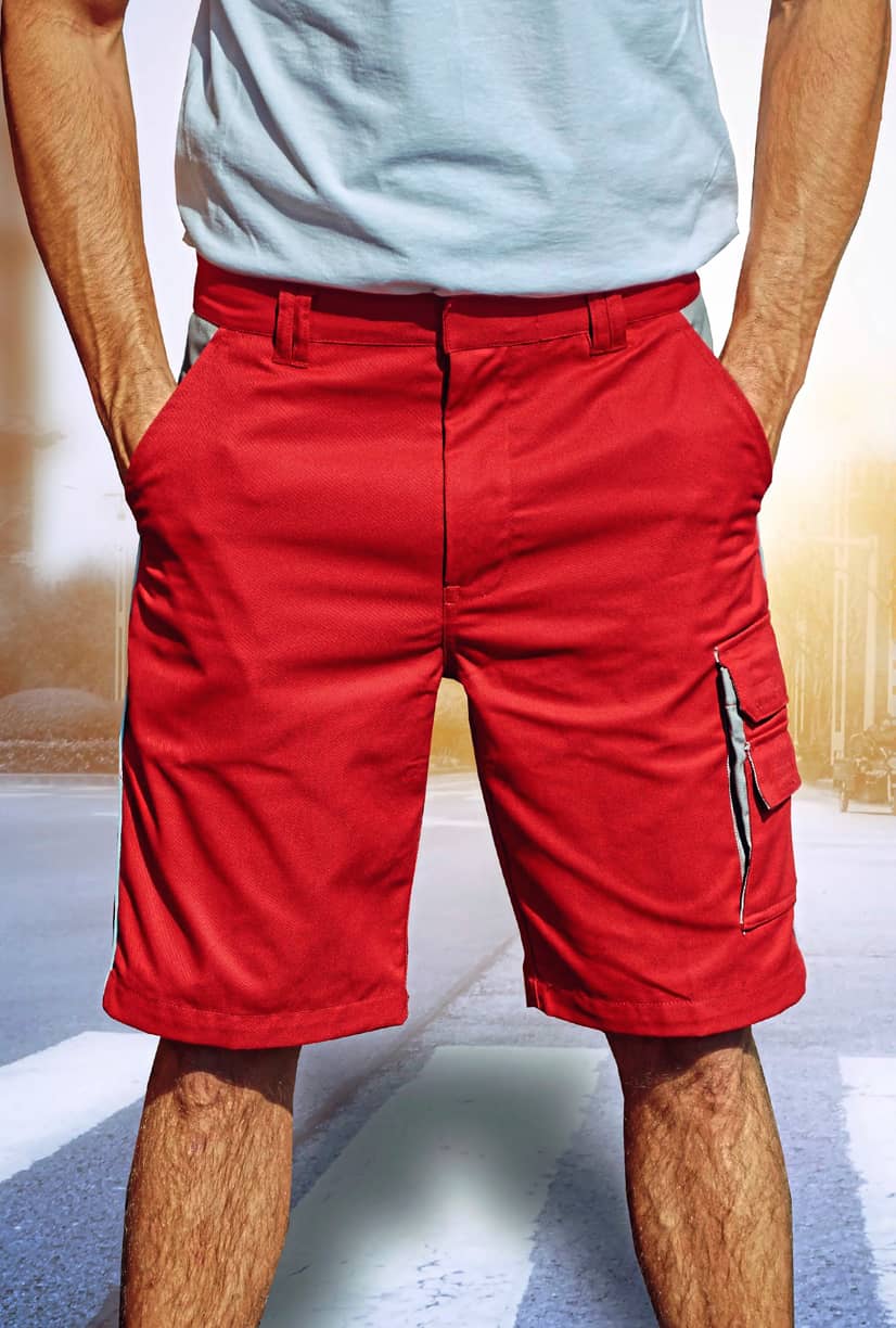 Contrast Work Shorts