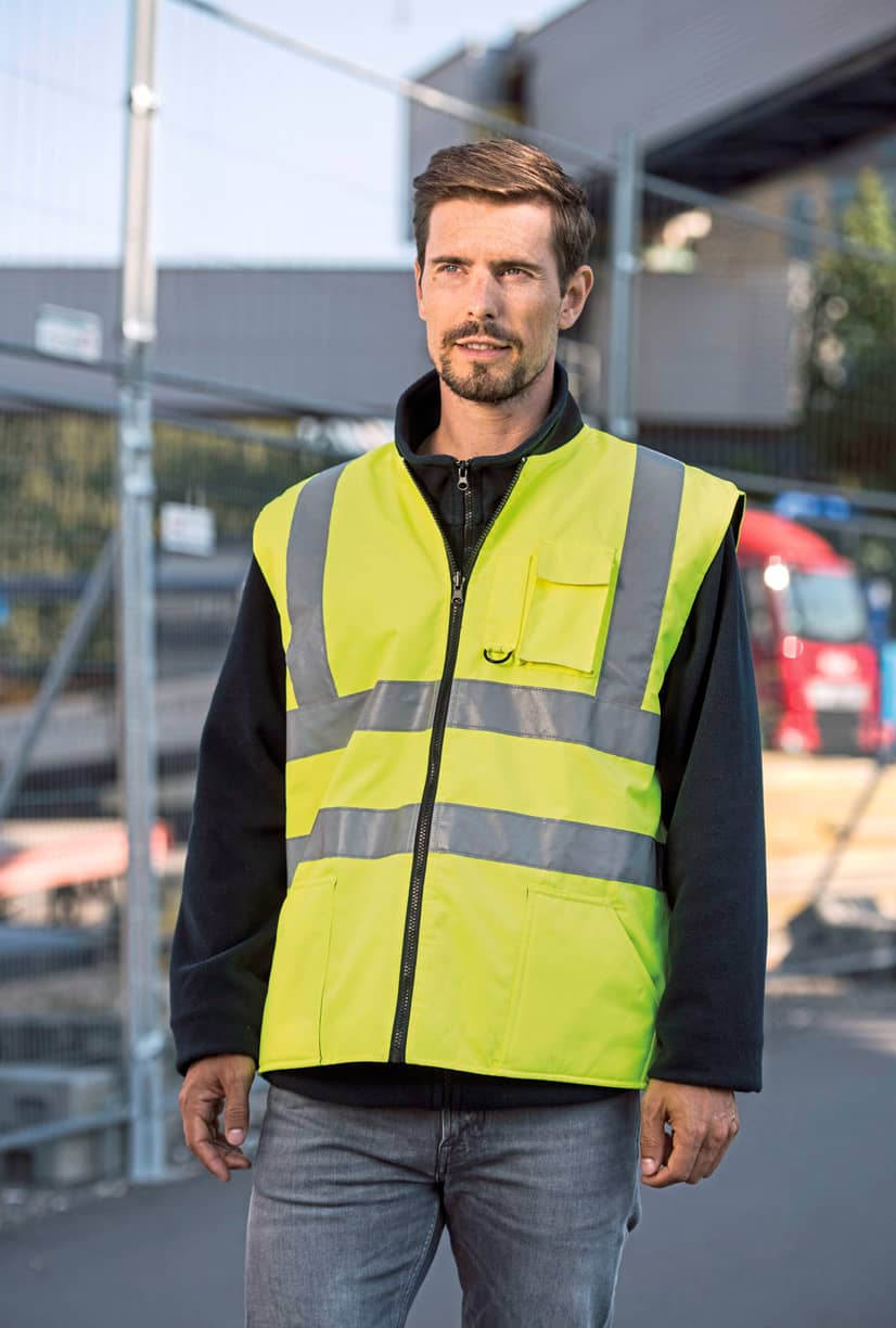 Hi-Vis Reversible Safety Bodywarmer Ural 2-in-1