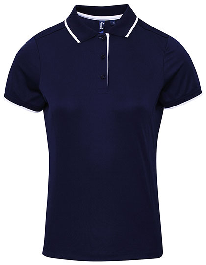 Women´s Contrast Coolchecker® Polo