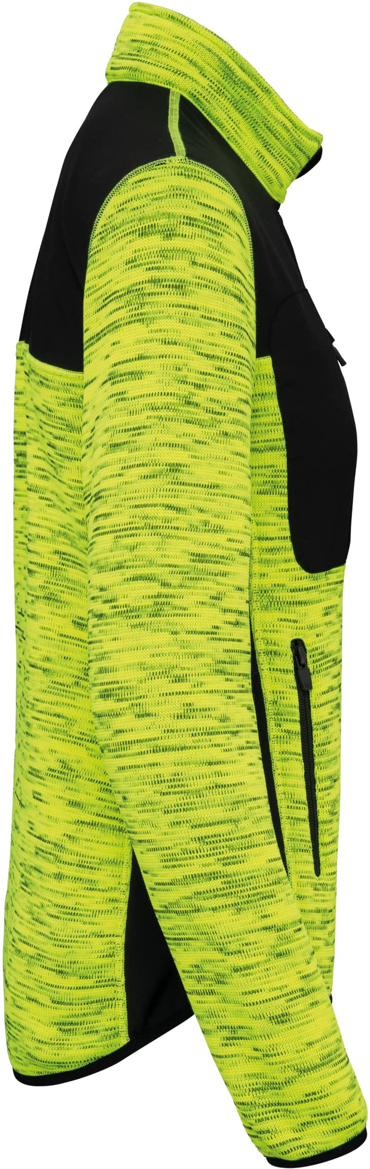 Recycelte Jacke aus Polyestertrikot für Damen