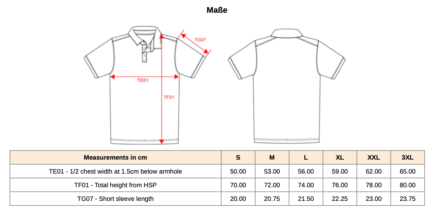 Jersey-Kurzarm-Polohemd für Herren