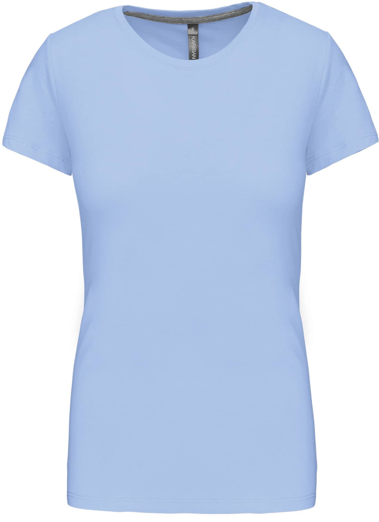 Ladies` Short-Sleeved Crew Neck T-Shirt