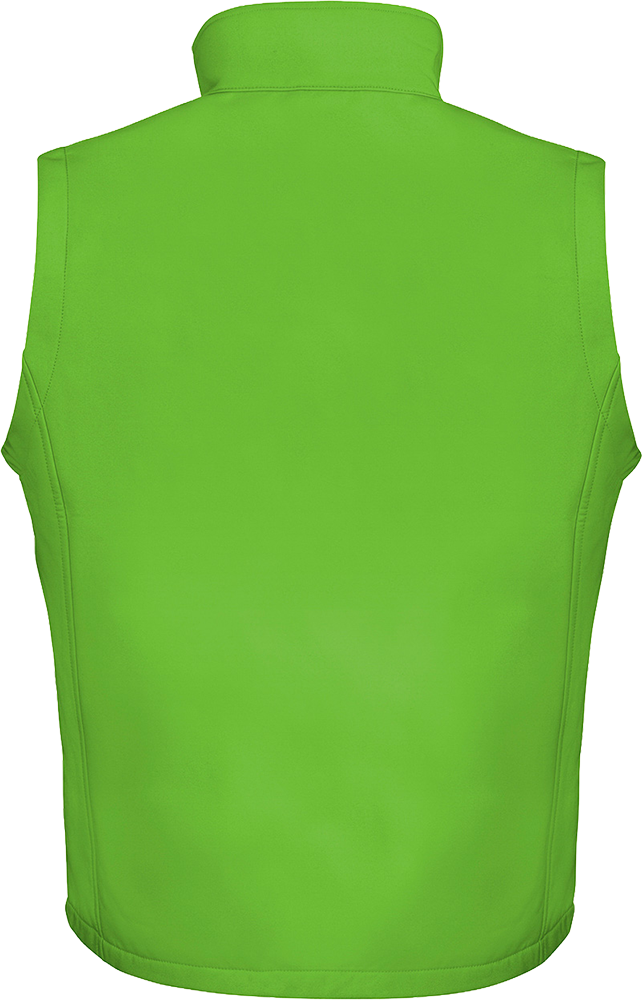 Men's Printable Softshell Bodywarmer with Recycled Fleece Inner