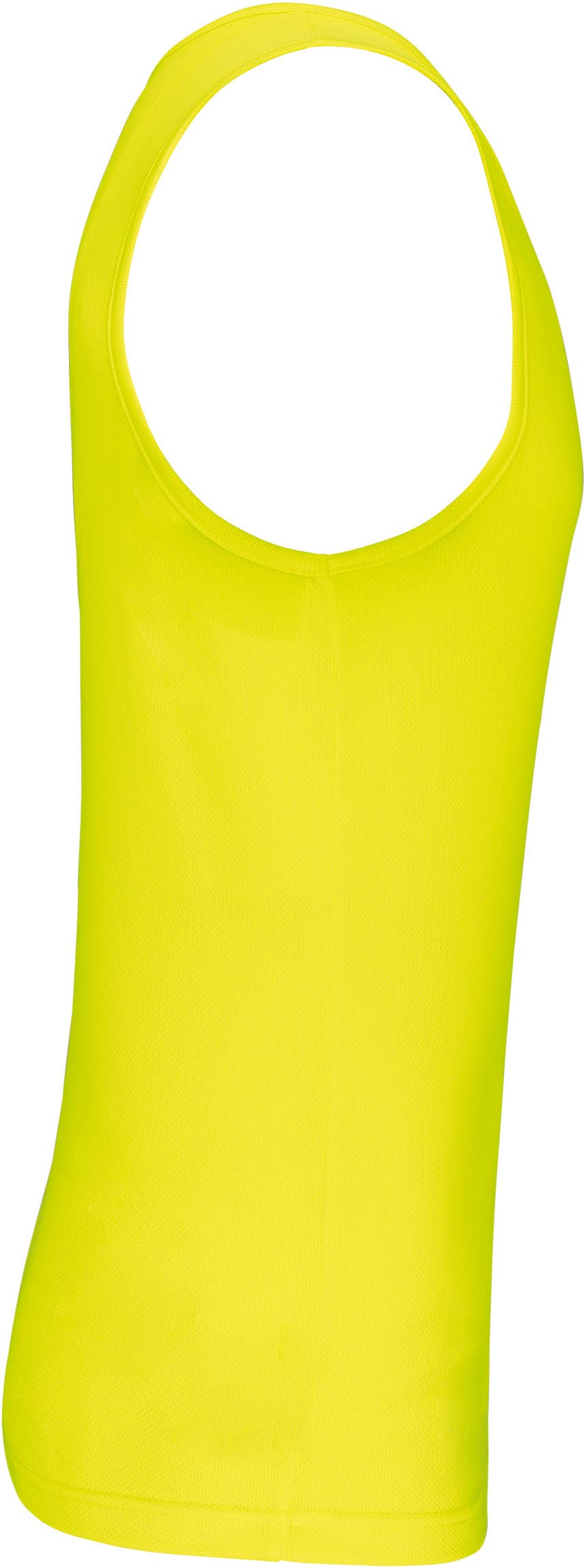 Herren Basic Sport Funktionsshirt ärmellos - Fluorescent