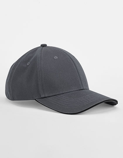 EarthAware® Classic Organic Cotton 6 Panel Cap - Sandwich Peak