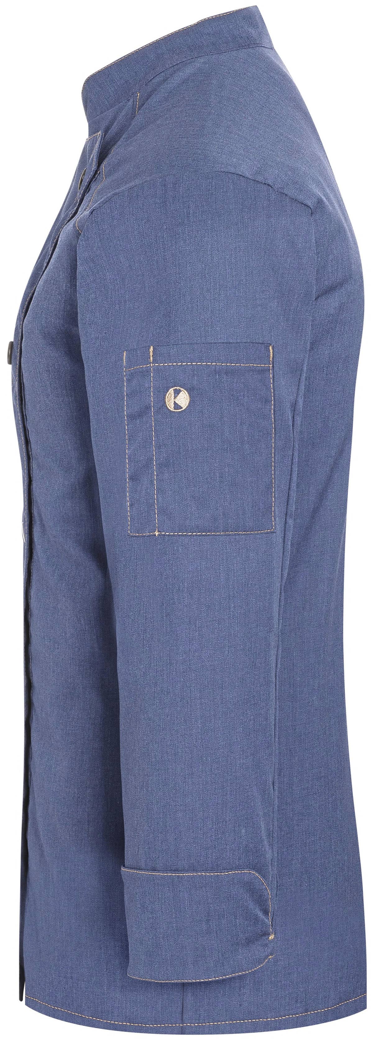 Damen Kochjacke Jeans-Style