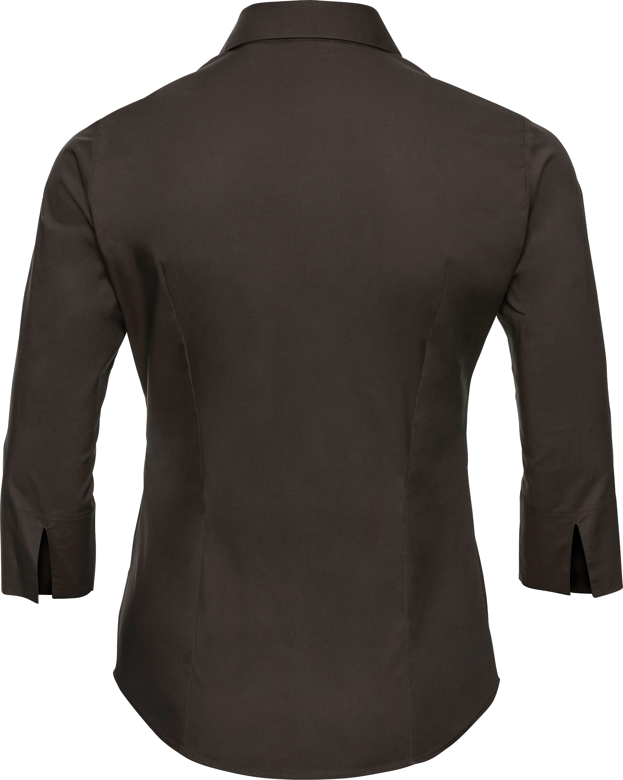 Ladies' Long Sleeve Classic Pure Cotton Poplin Shirt