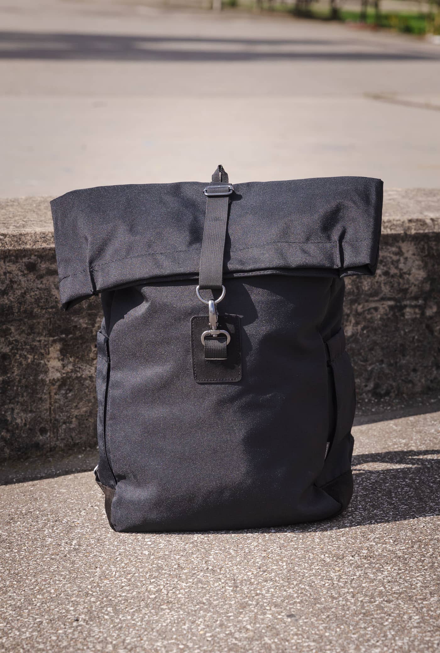 Rucksack aus recyceltem Polyester