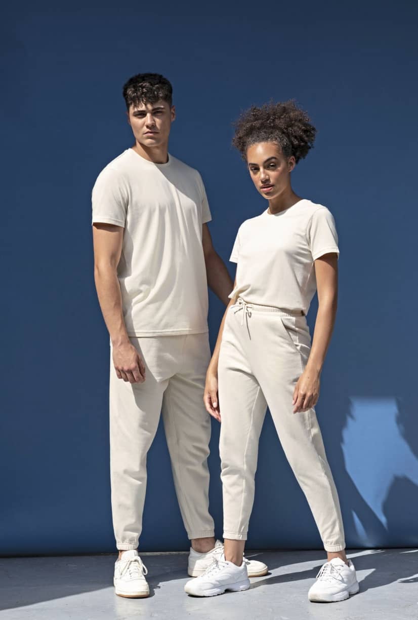 Unisex Sustainable Fashion Cuffed Joggers
