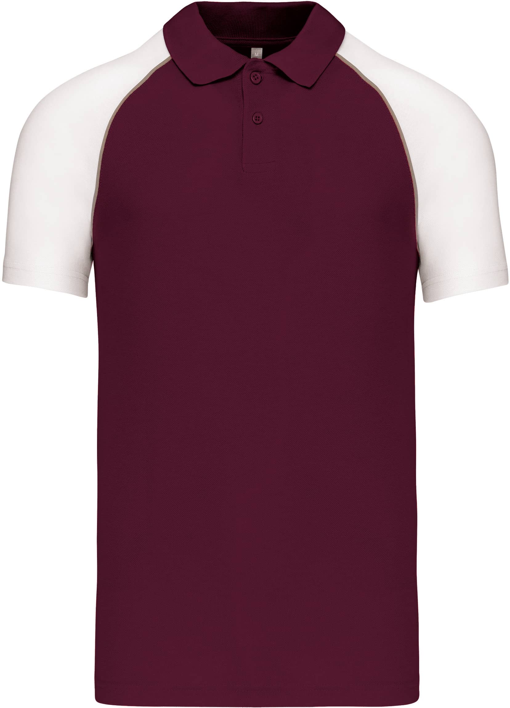 Baseball - Kurzarm Poloshirt