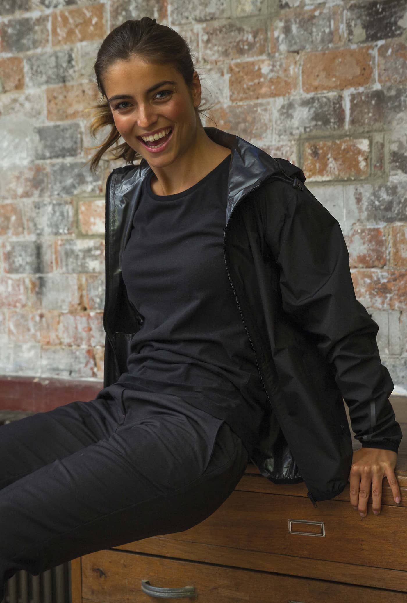 Unisex Waterproof Windbreaker Jacket Andrea