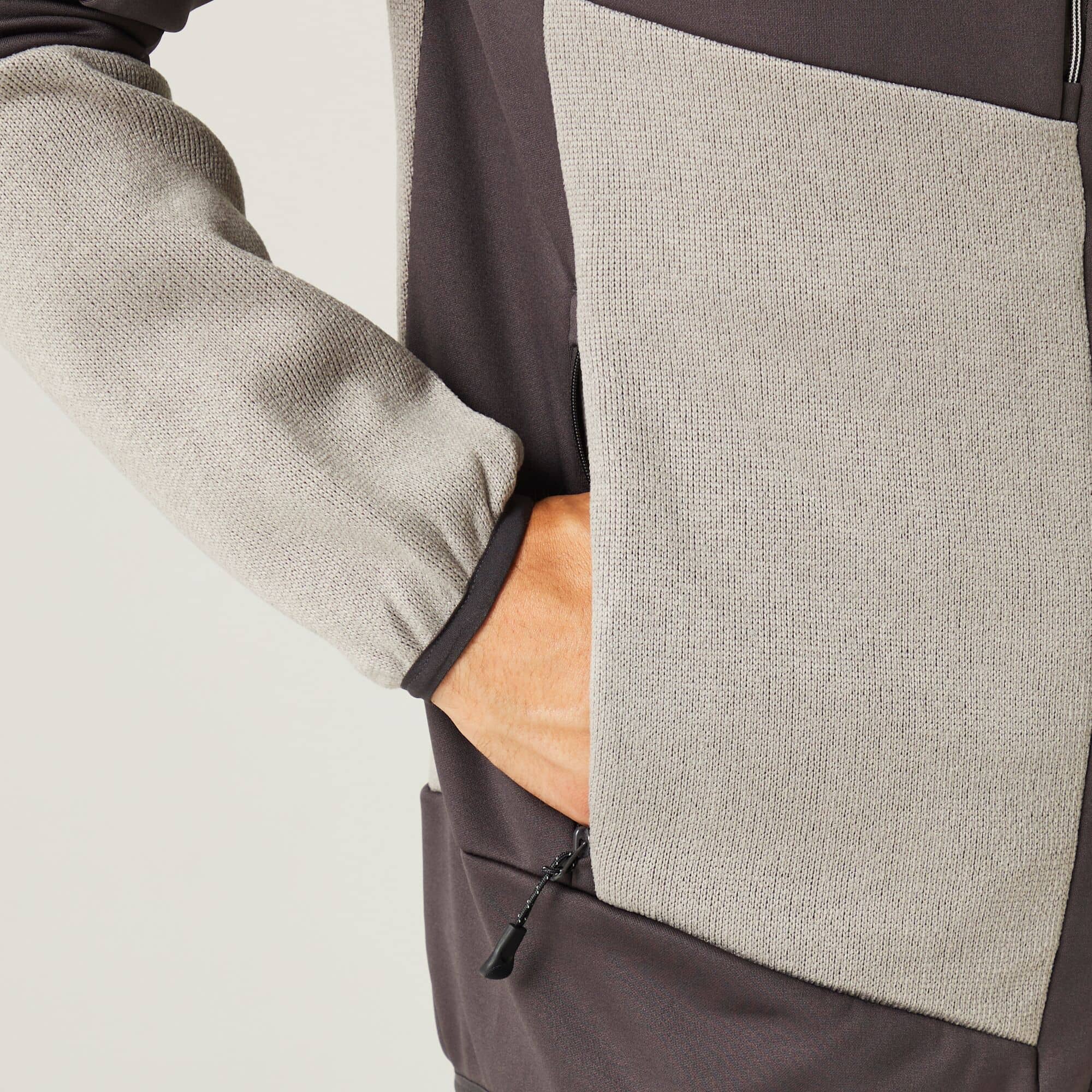 E-volve Unisex Knit Effect Stretch Midlayer Jacket