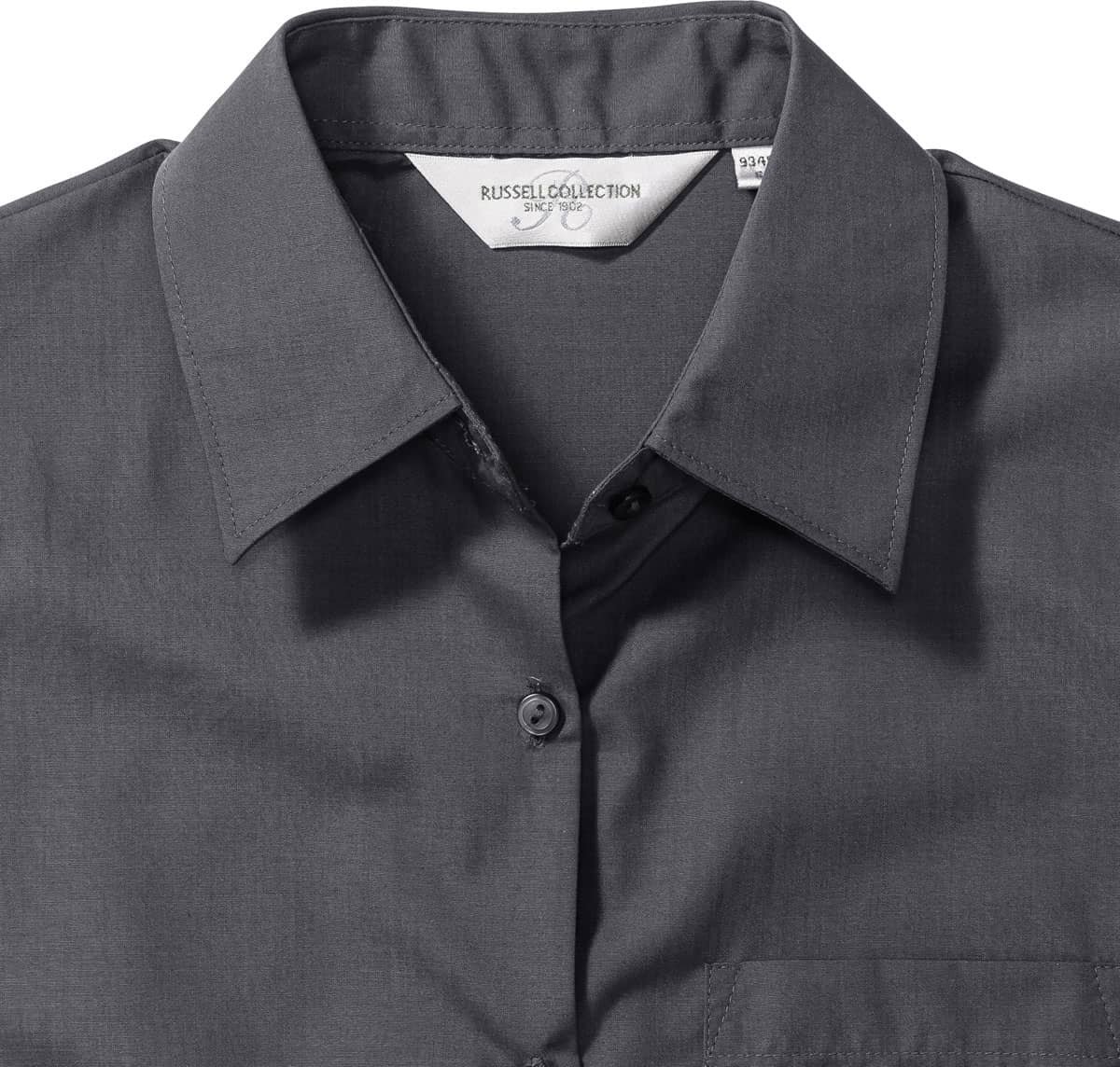 Ladies' Long Sleeve Classic Polycotton Poplin Shirt
