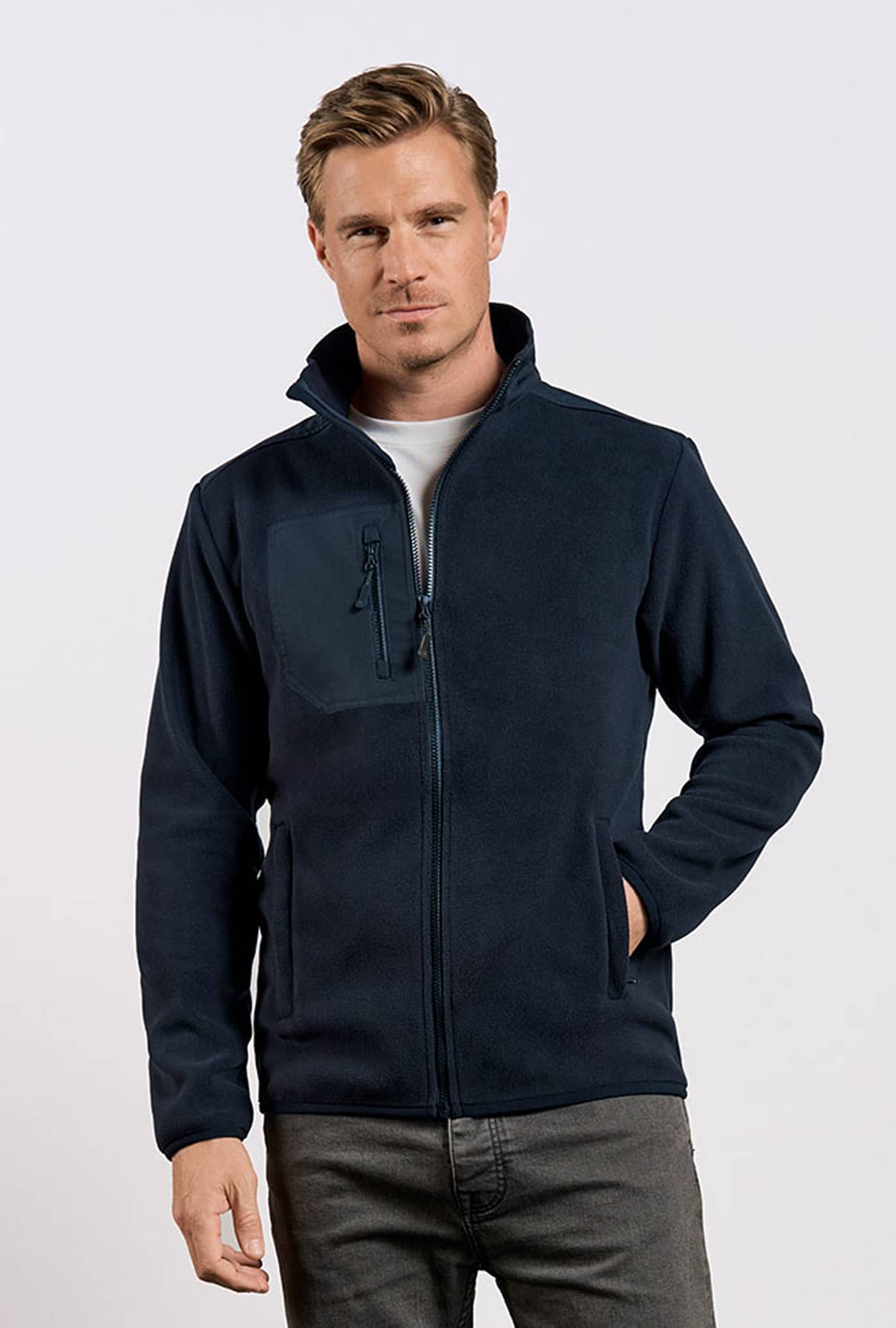 Men´s Canvas Fleece Jacket