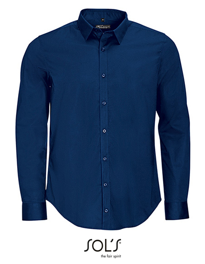 Men´s Long Sleeve Stretch Shirt Blake