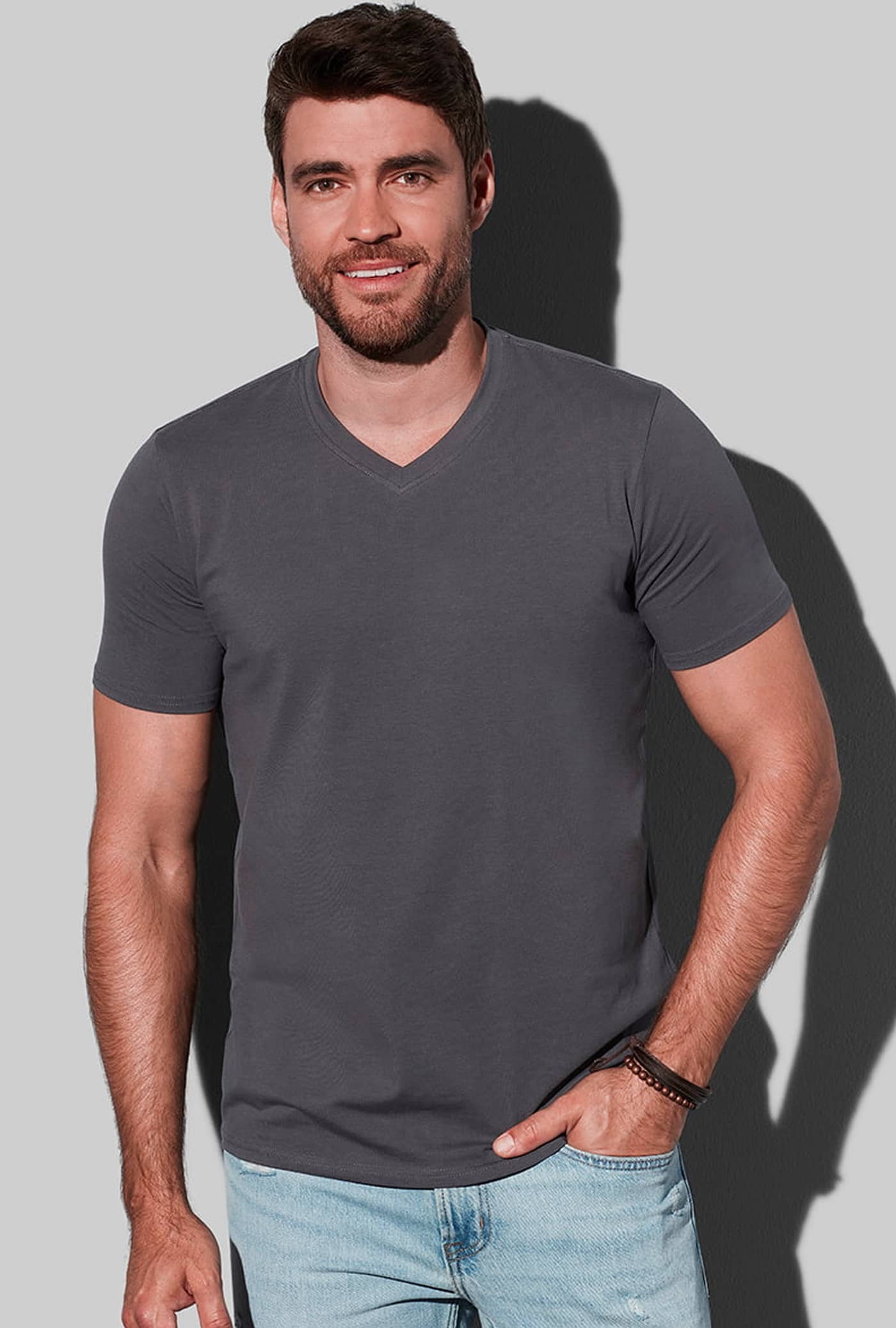 Stretch-T V-Neck