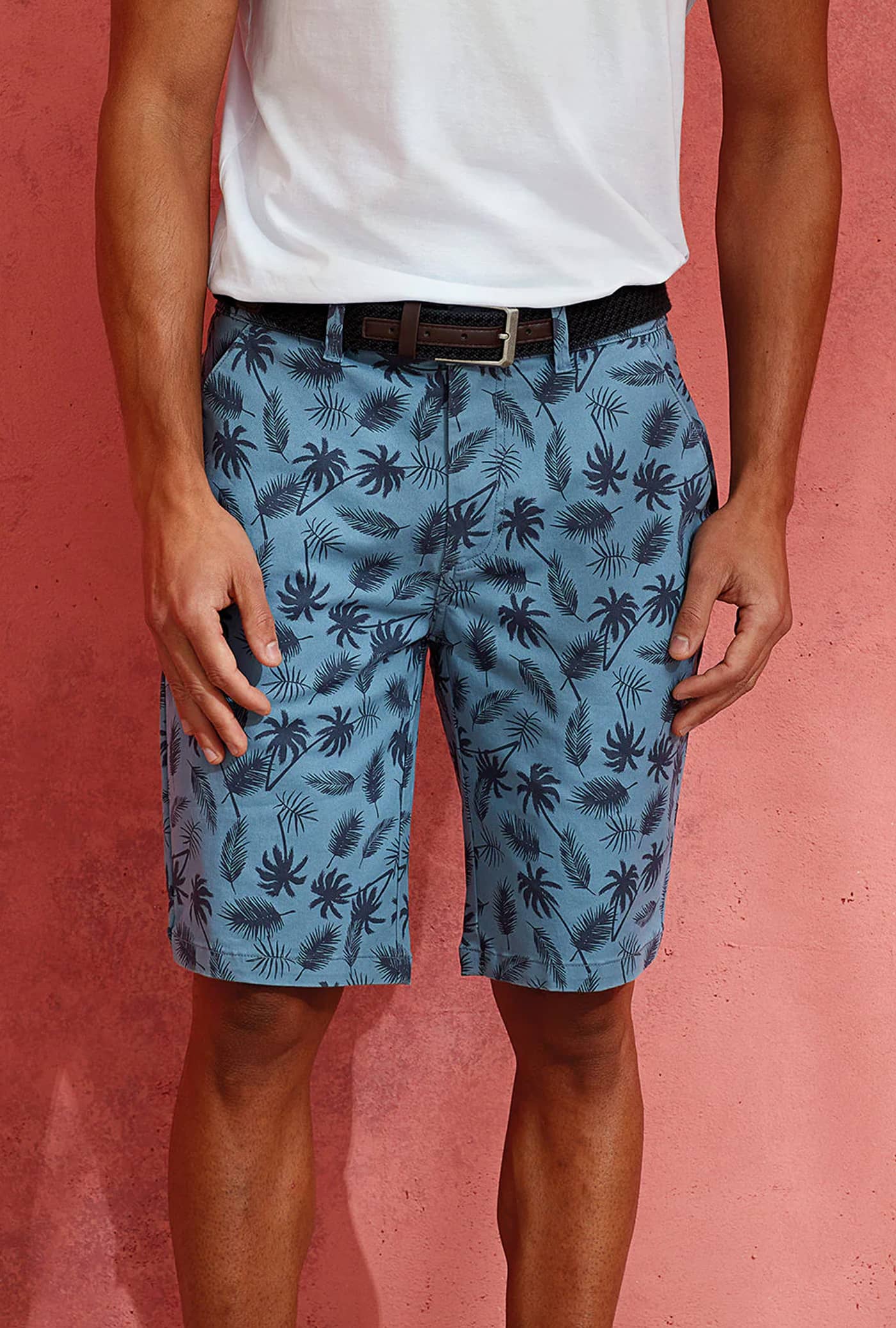 Men´s Palm Print Shorts