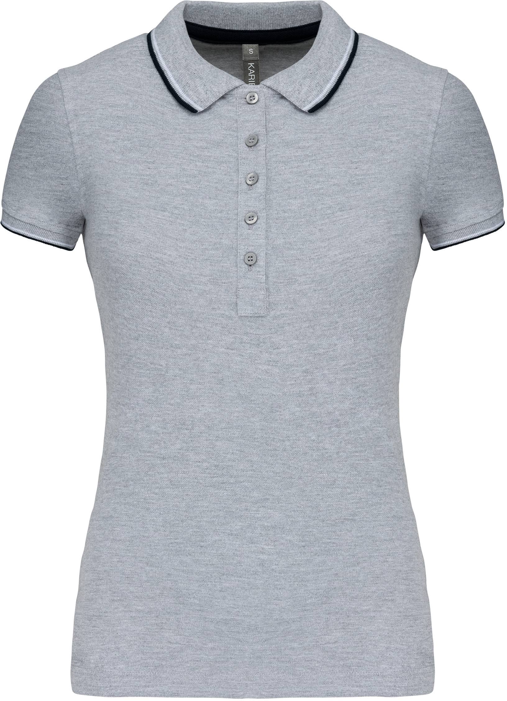 Damen Piqué Poloshirt Kurzarm