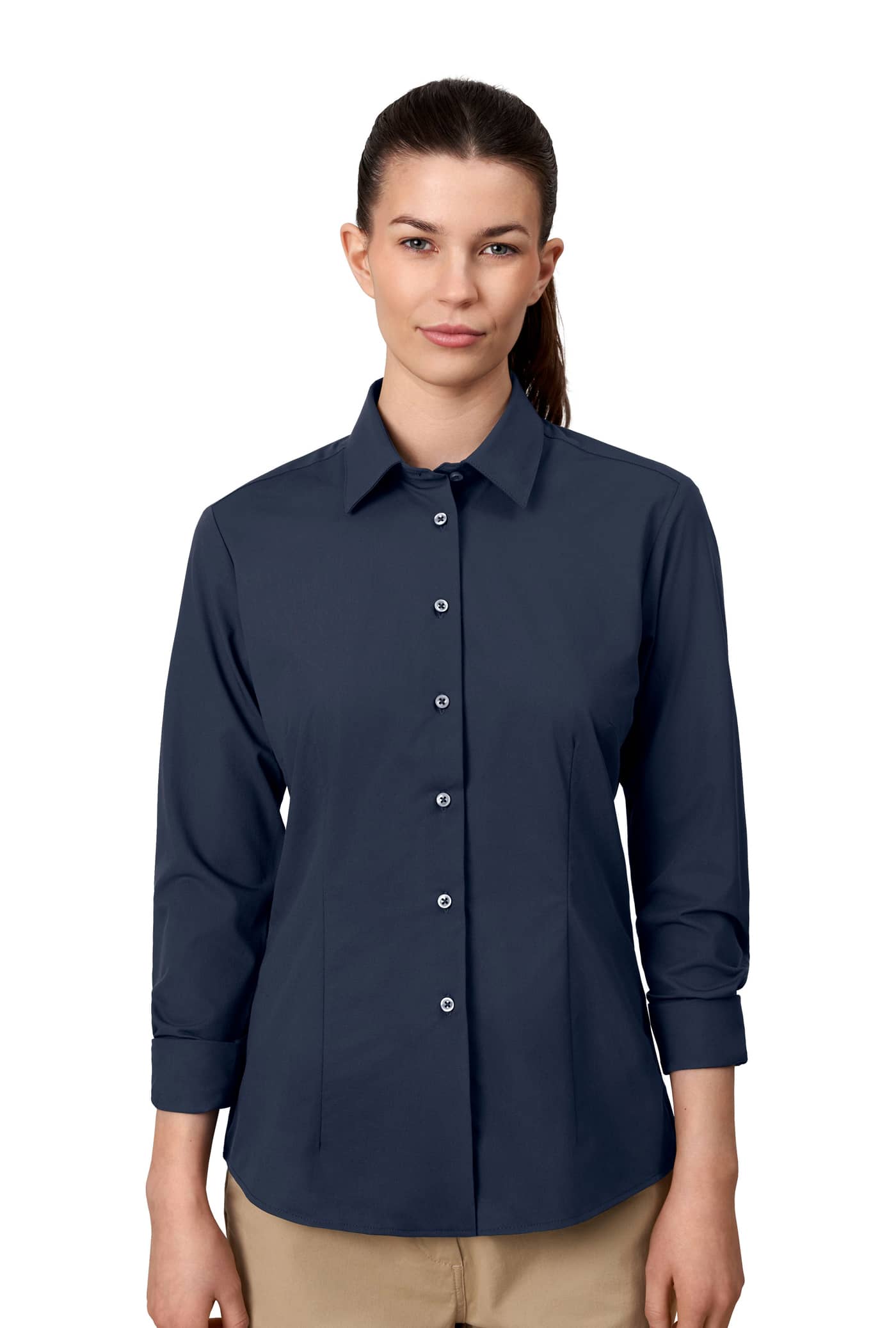 Seven Seas moderne Hybrid Damen Bluse