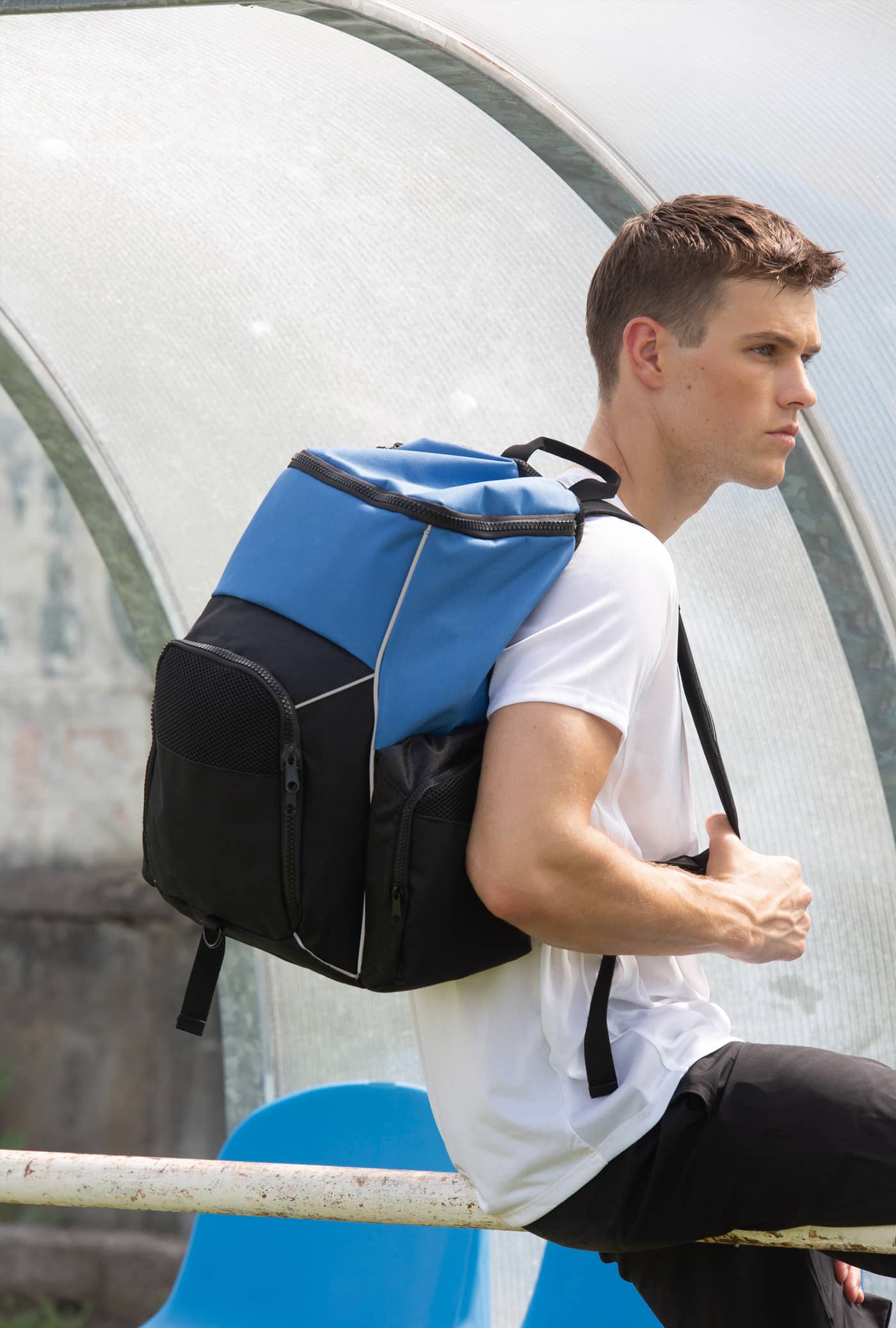 Sport-Rucksack mit Befestigungsmöglichkeit