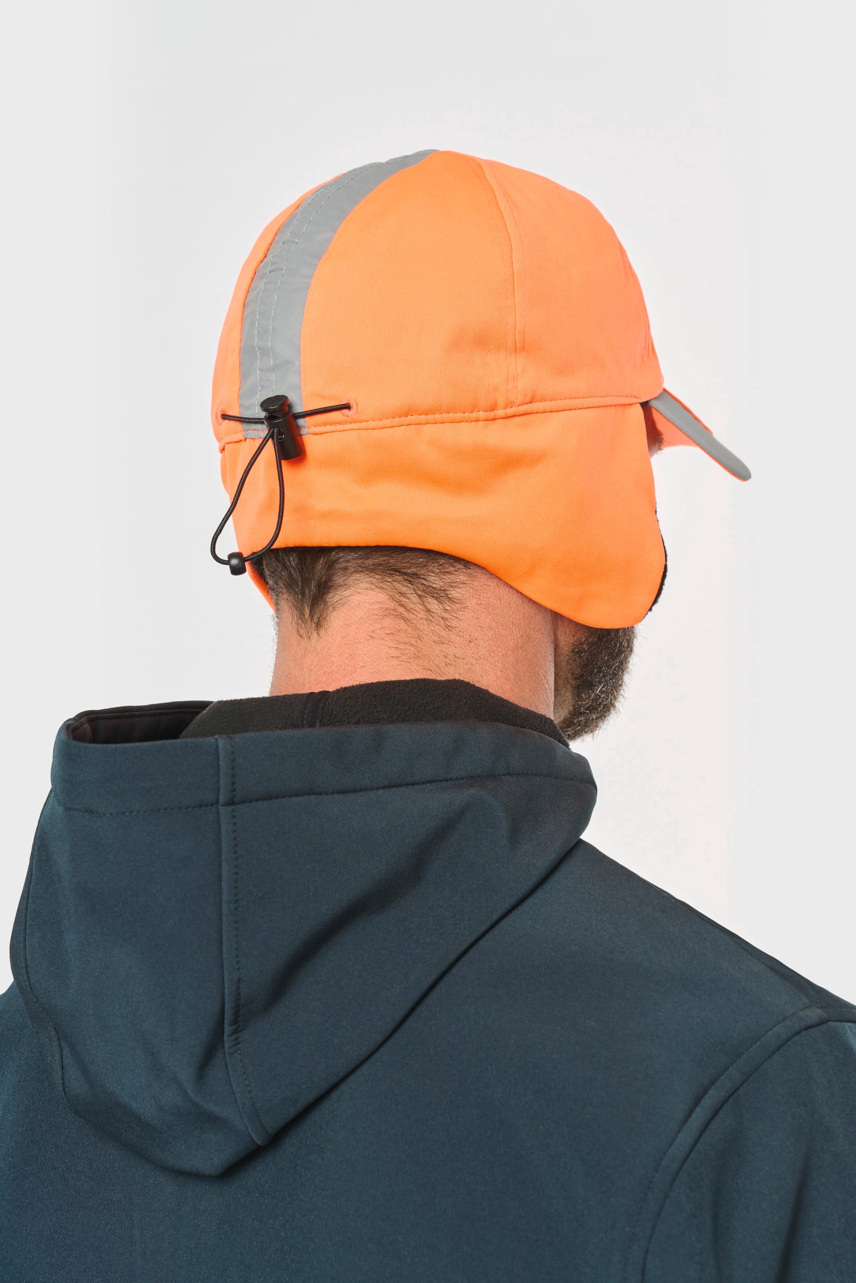 Fluoreszierende 6-Panel-Kappe für den Winter