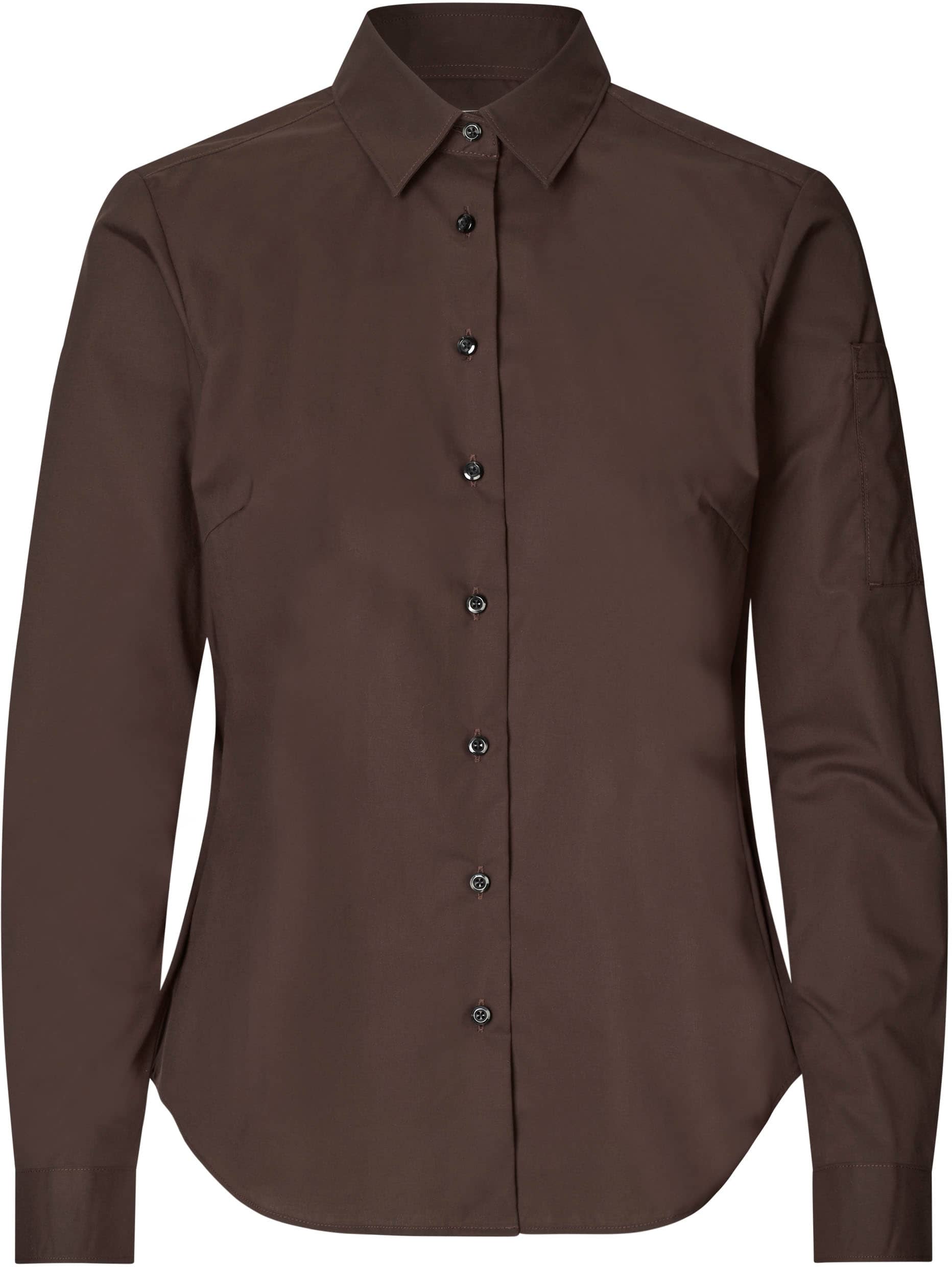 Seven Seas Poplin Stretch Damen Bluse