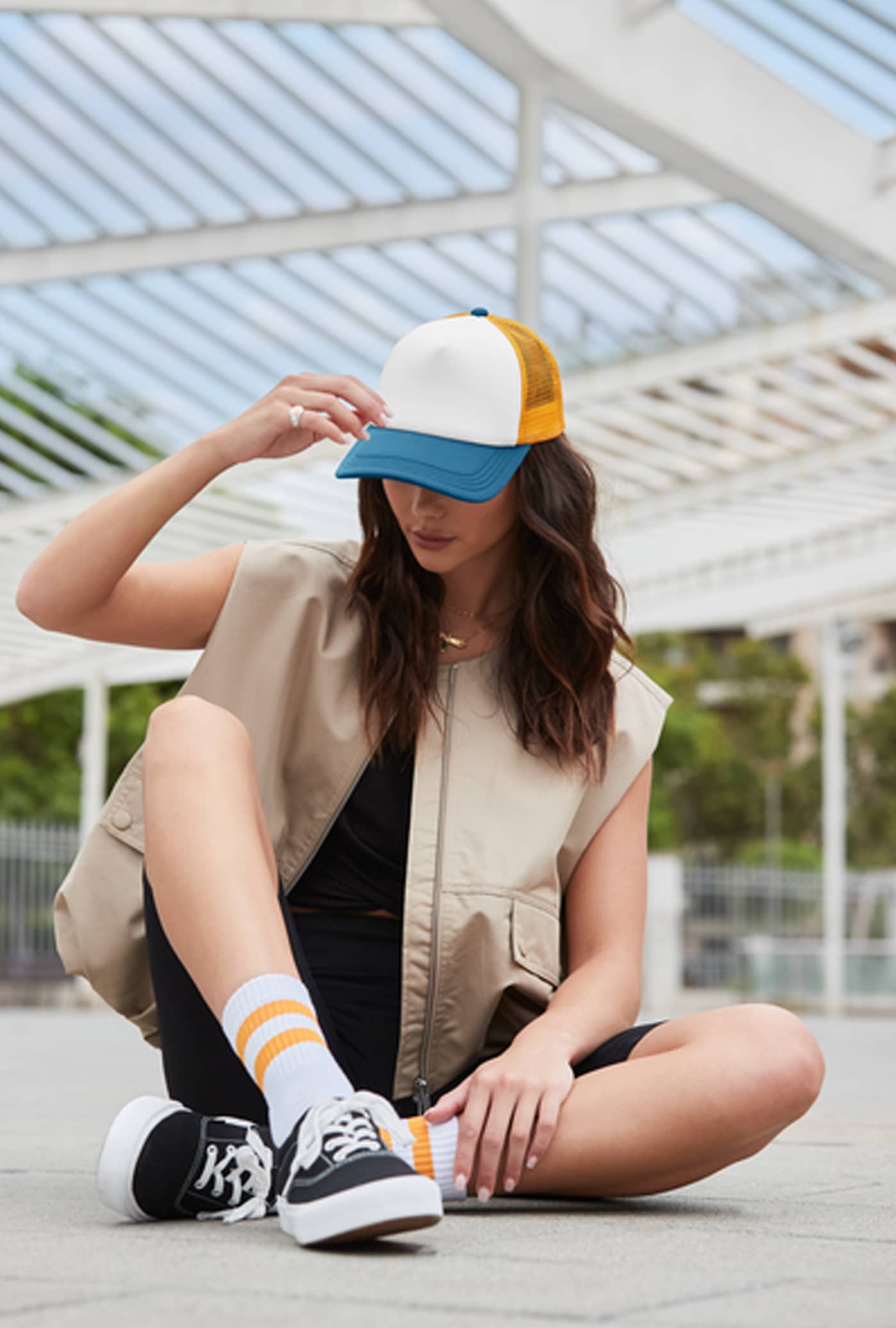 Retro 5 Panel Trucker