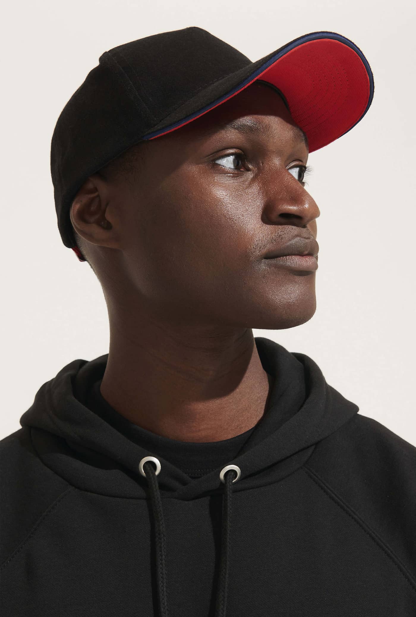 Unisex Contrast Three-Colour Cap Longchamp