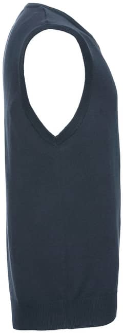 Men's V-Neck Sleeveless Knitted Pullover