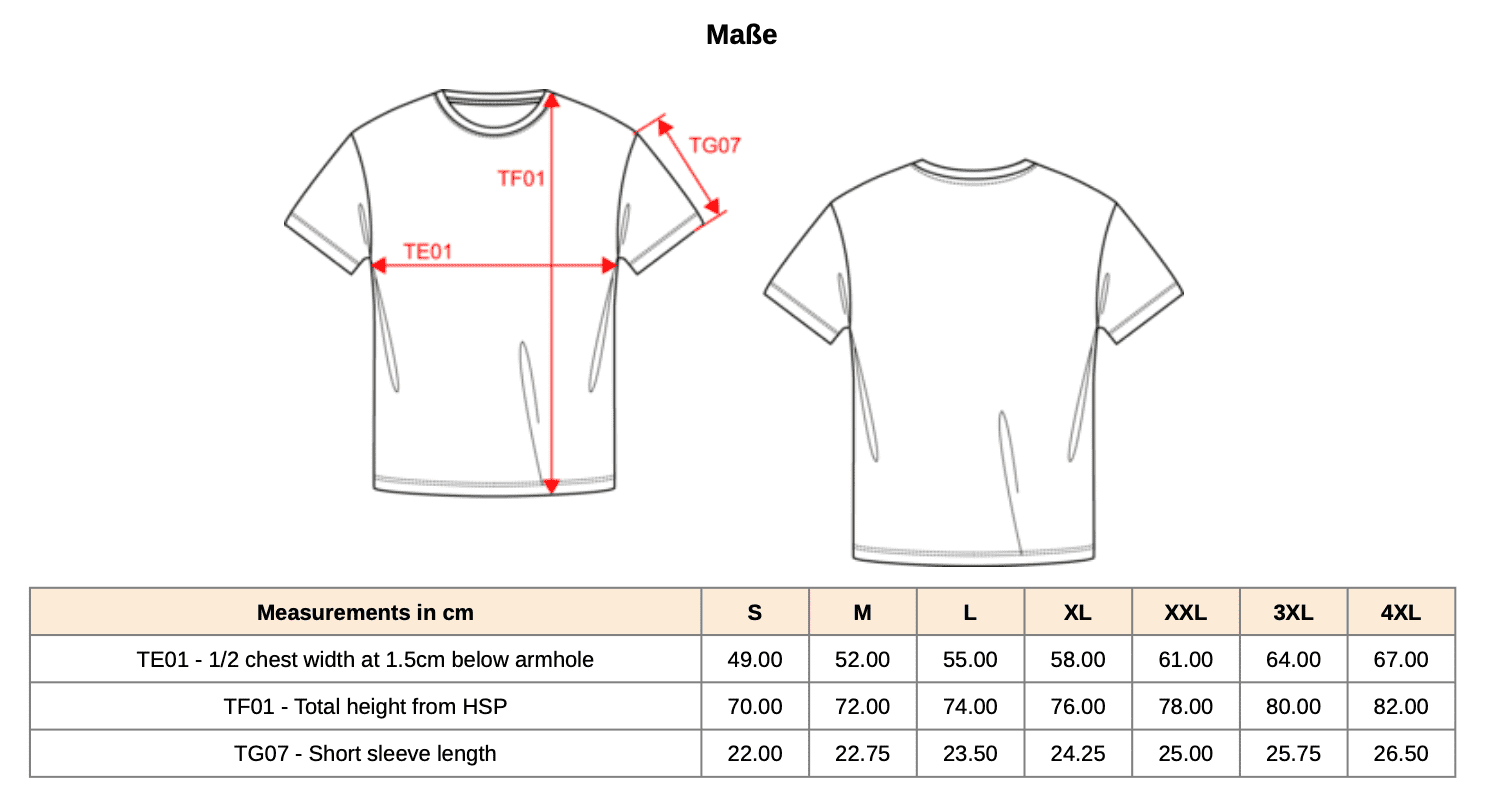 Herren Rundhals-T-Shirt