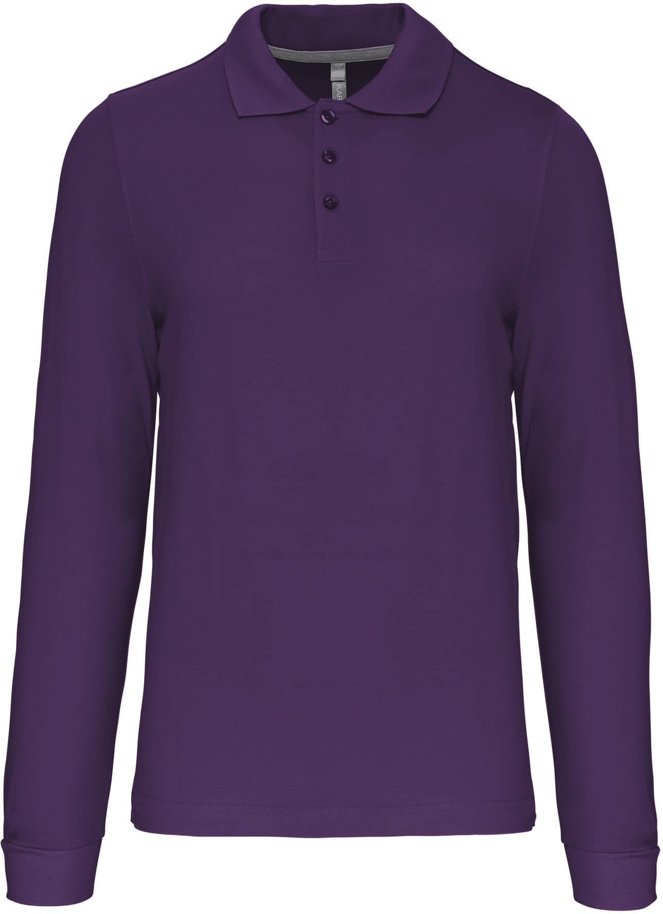 Herren Langarm Poloshirt