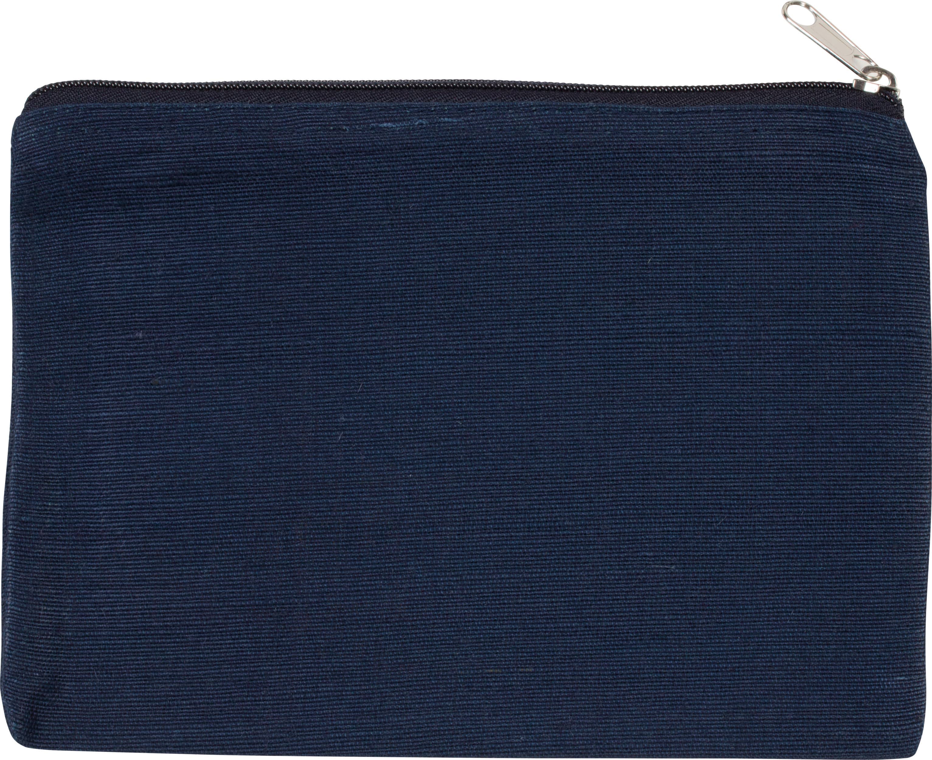 Kleine Tasche aus Jute-Baumwollmischgewebe