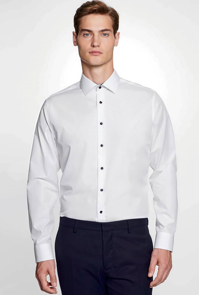 Men´s Shirt Poplin Slim Fit Long Sleeve