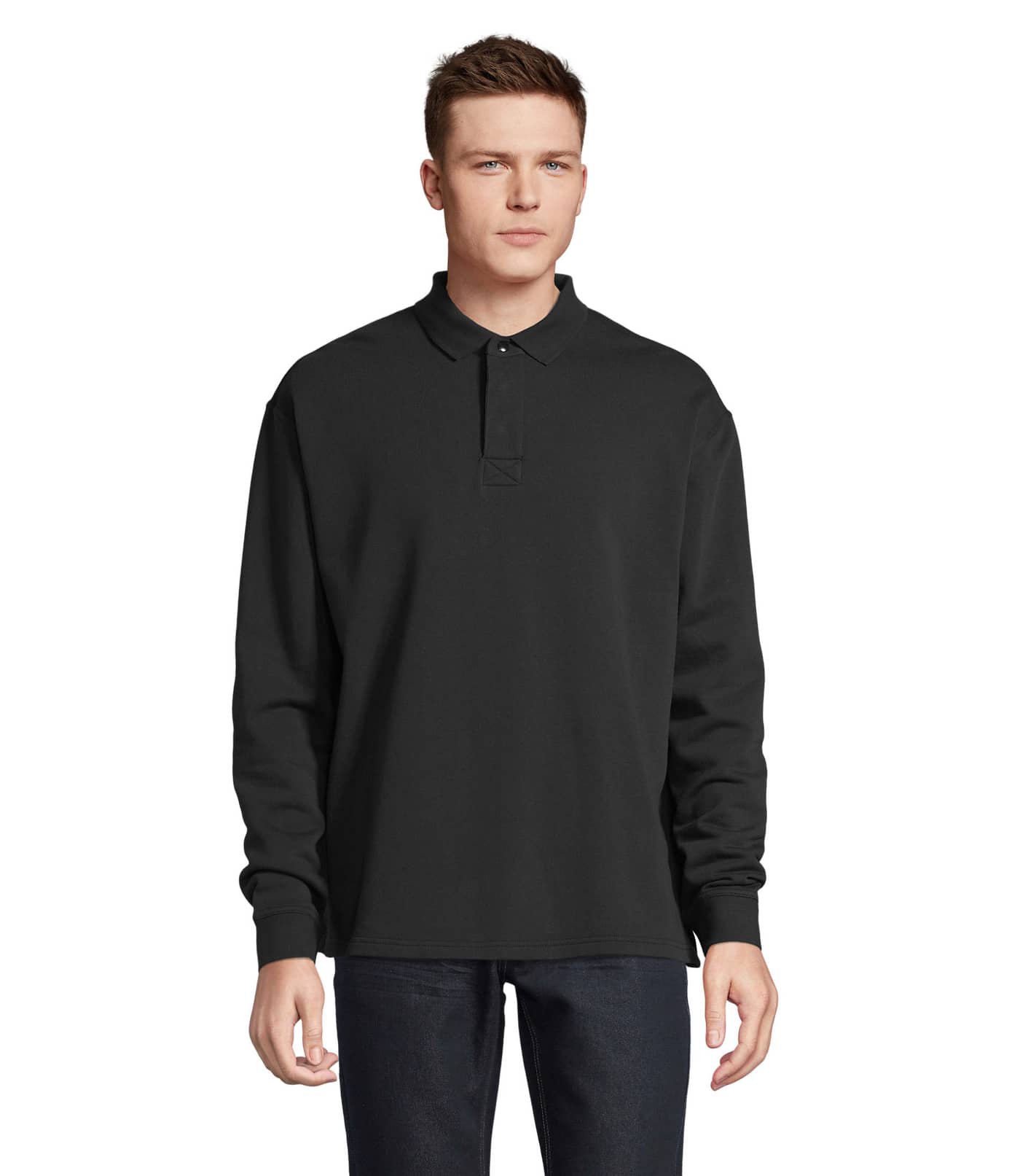 Unisex Polo Collar Sweatshirt Heritage