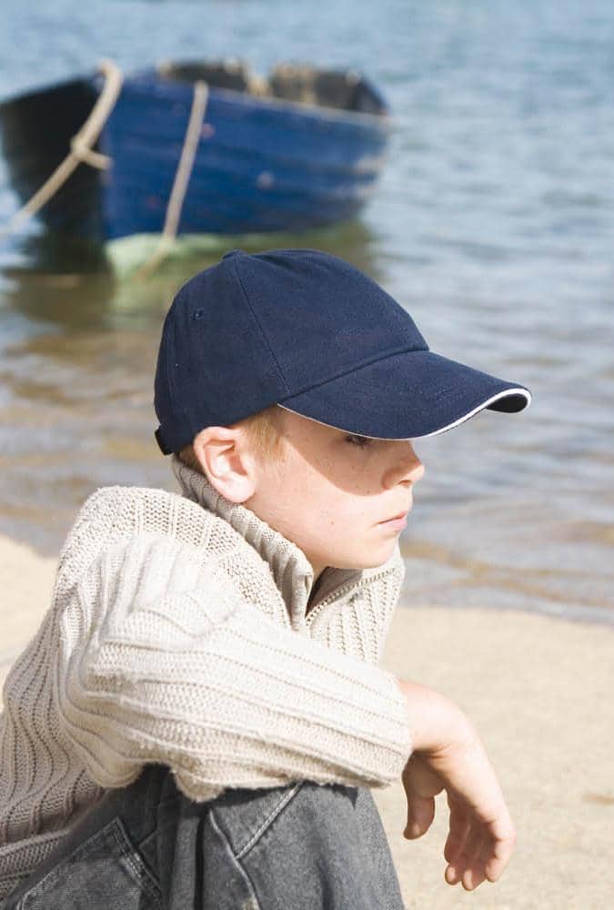 Junior Heavy Brushed Cotton Cap