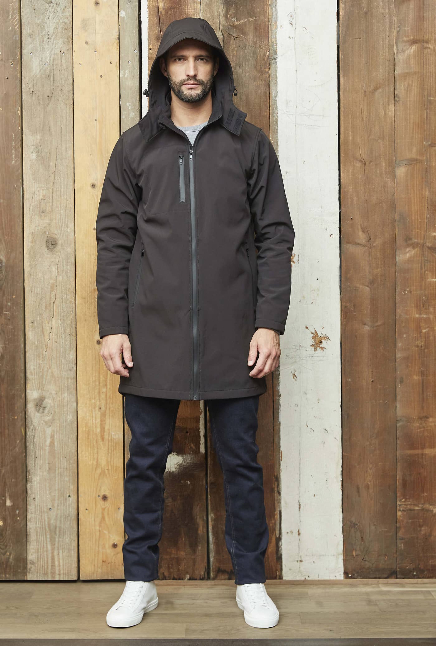 Men´s Long Softshell Coat Achille