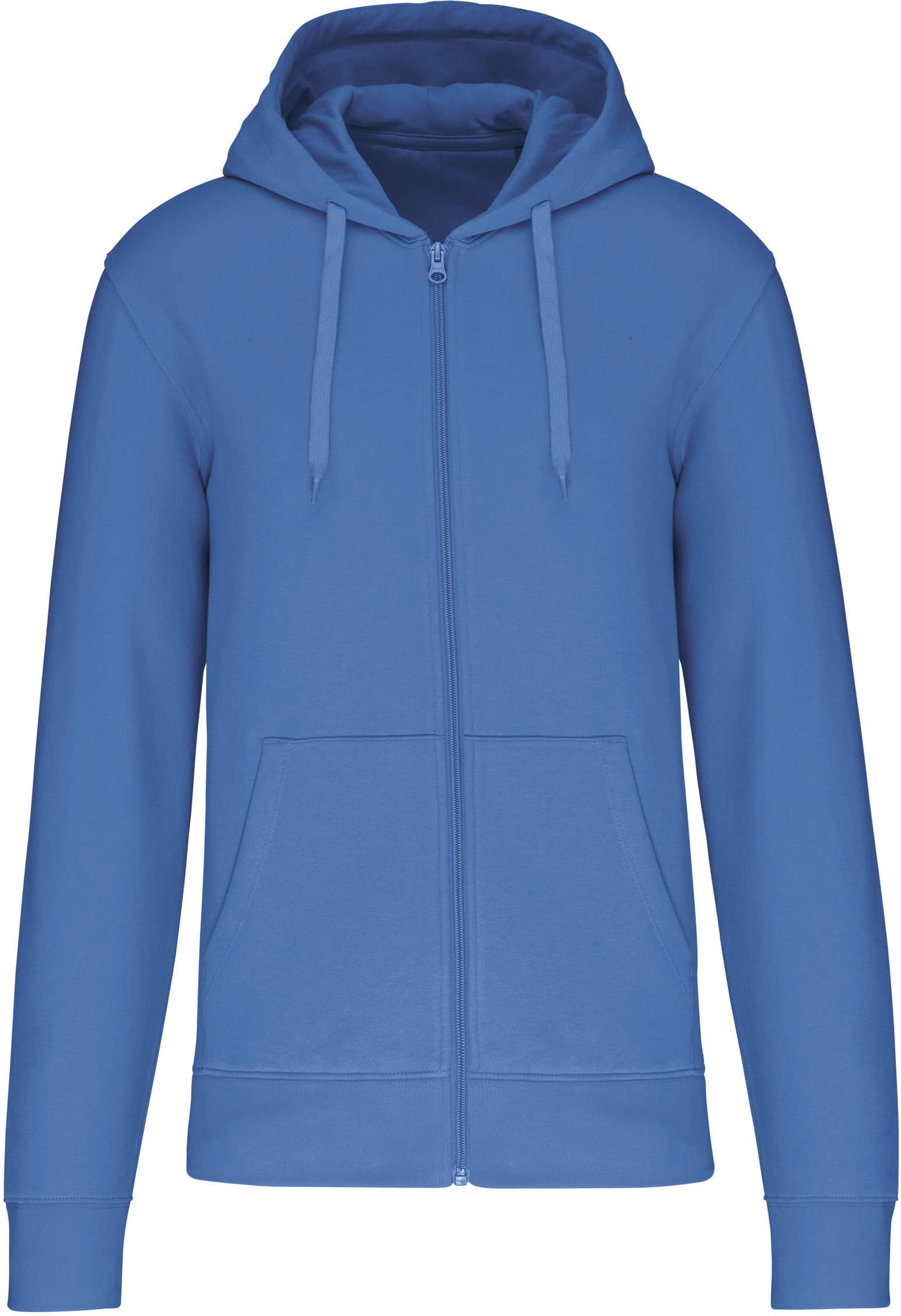 Umweltfreundliches Kapuzensweatshirt mit Reißverschluss Herren