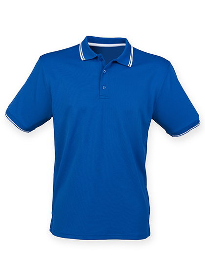 Men´s Coolplus® Short Sleeved Tipped Polo Shirt