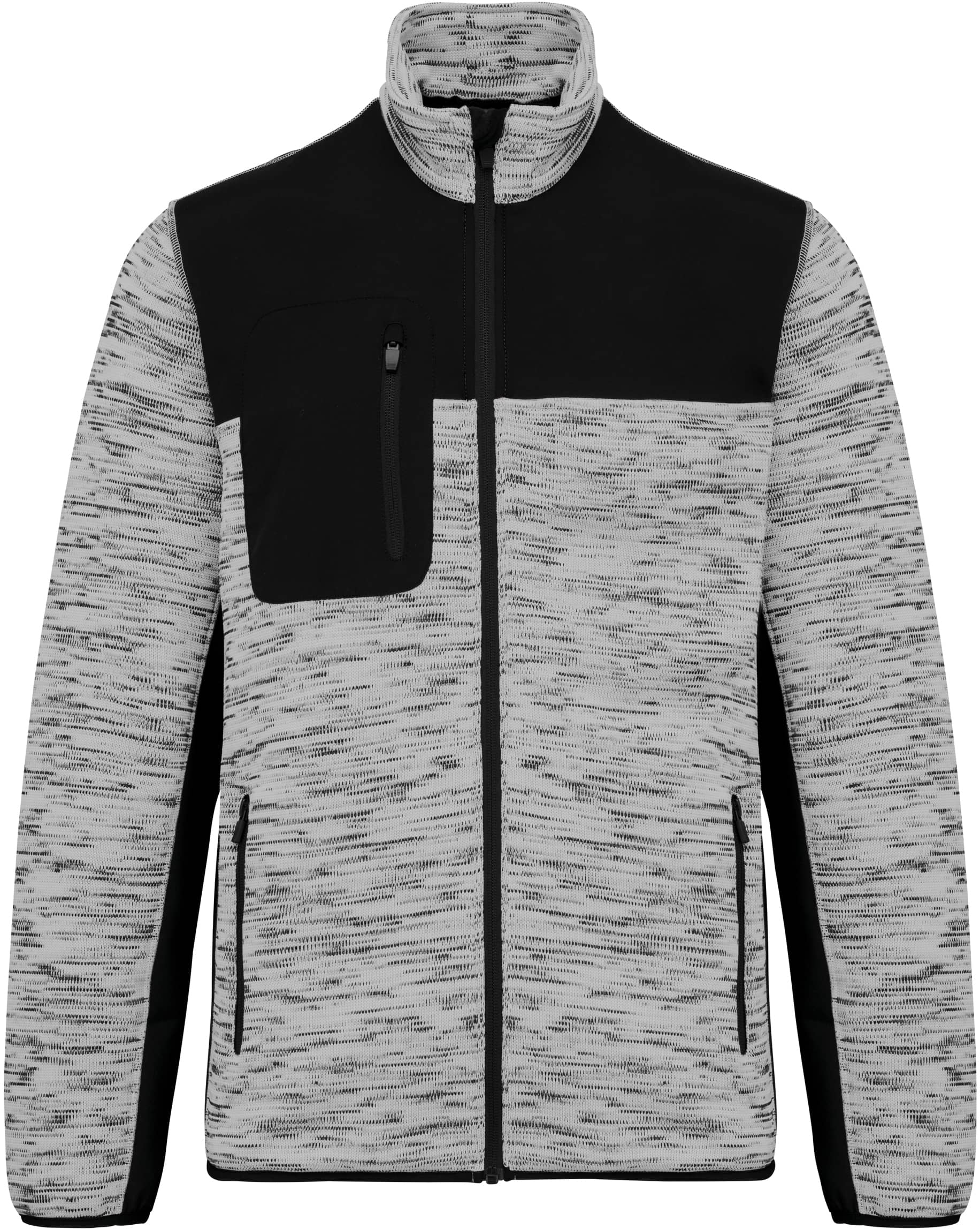 Recycelte Herren Polyestertrikot Jacke