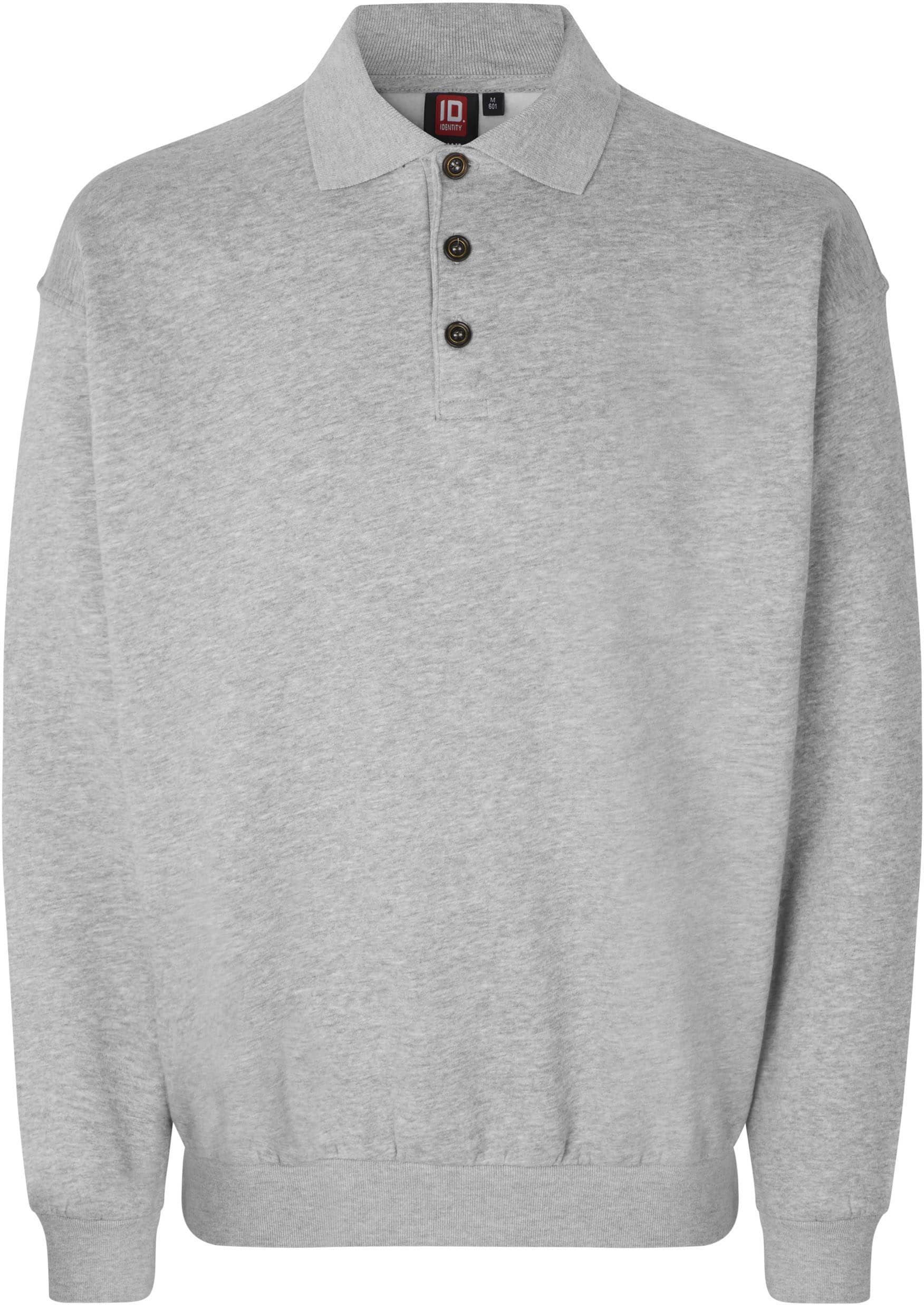 Klassisches Polo-Sweatshirt