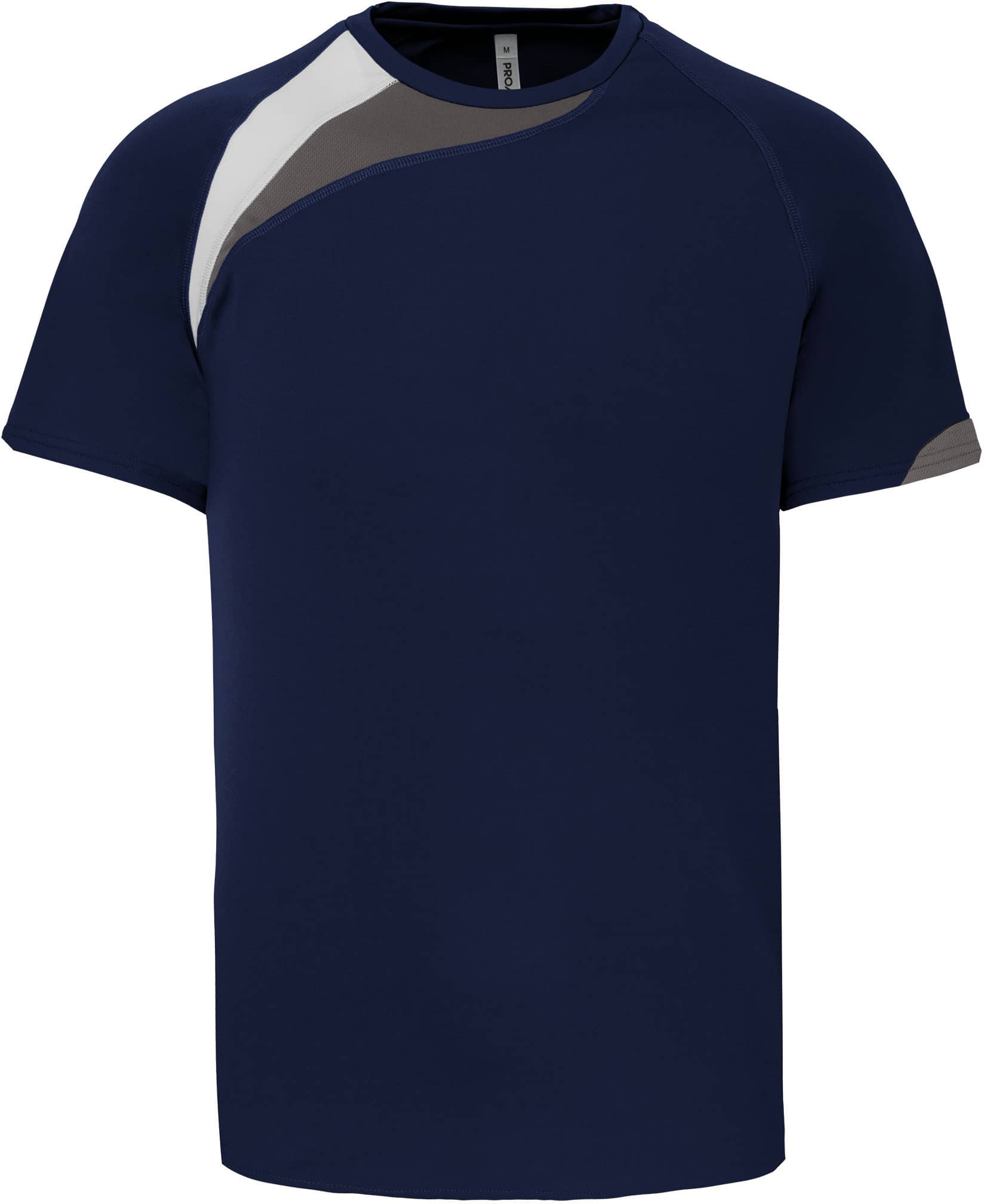 Kurzarm-Trikot mit farbigen Akzenten für Erwachsene