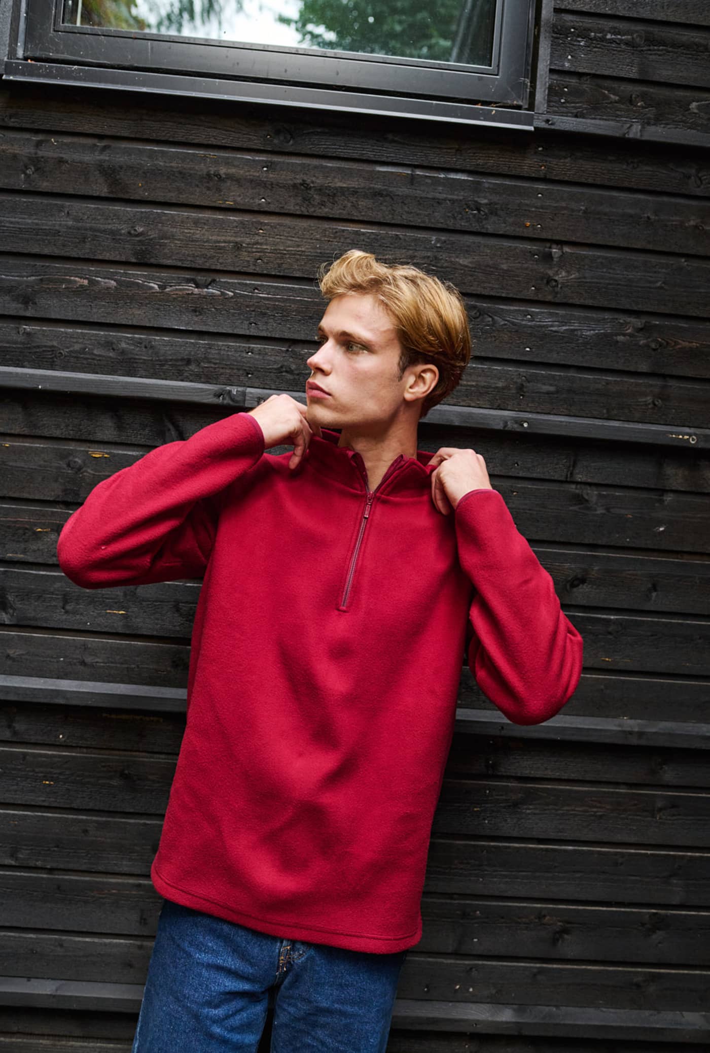 Recycled Fleece Quarter Zip
